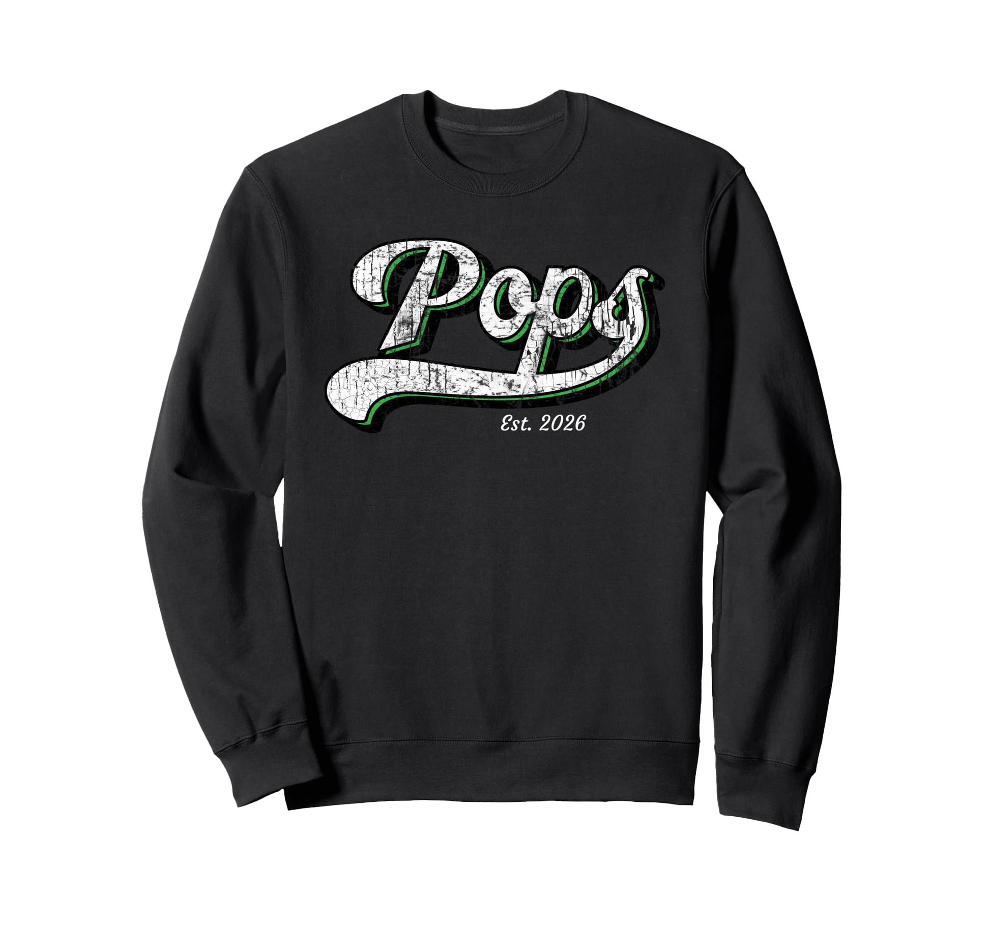 Pops New Grandpa Est 2026 Sweatshirt - Aesthetic Graphic Men Women - T-Shirt, Sweatshirt, Hoodie