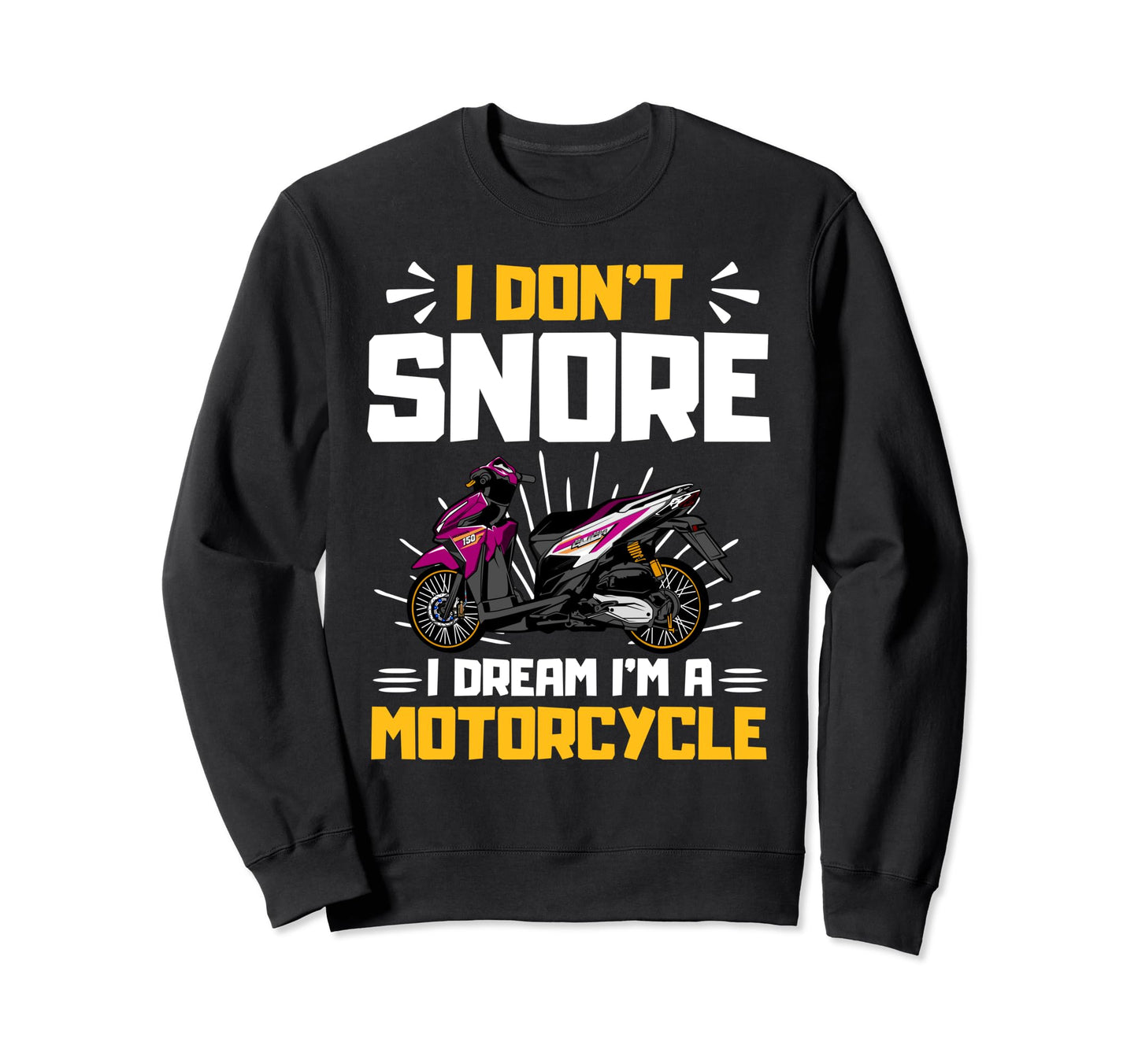 Funny Motorcycle Dad Biker Sweatshirt - Novelty Apparel Men Women - T-Shirt, Sweatshirt, Hoodie