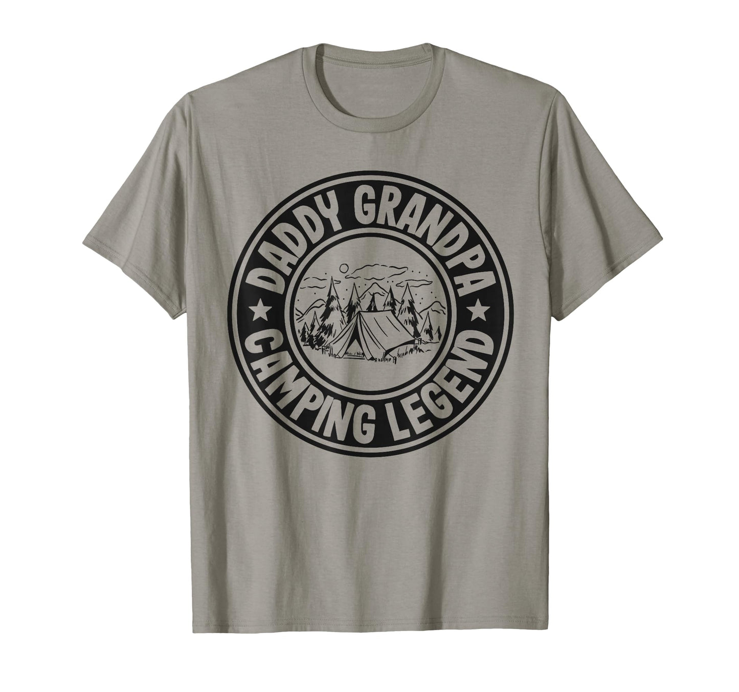 Daddy Grandpa Camping Legend Rv Camper T-Shirt - Aesthetic Graphic Unisex - T-Shirt, Sweatshirt, Hoodie