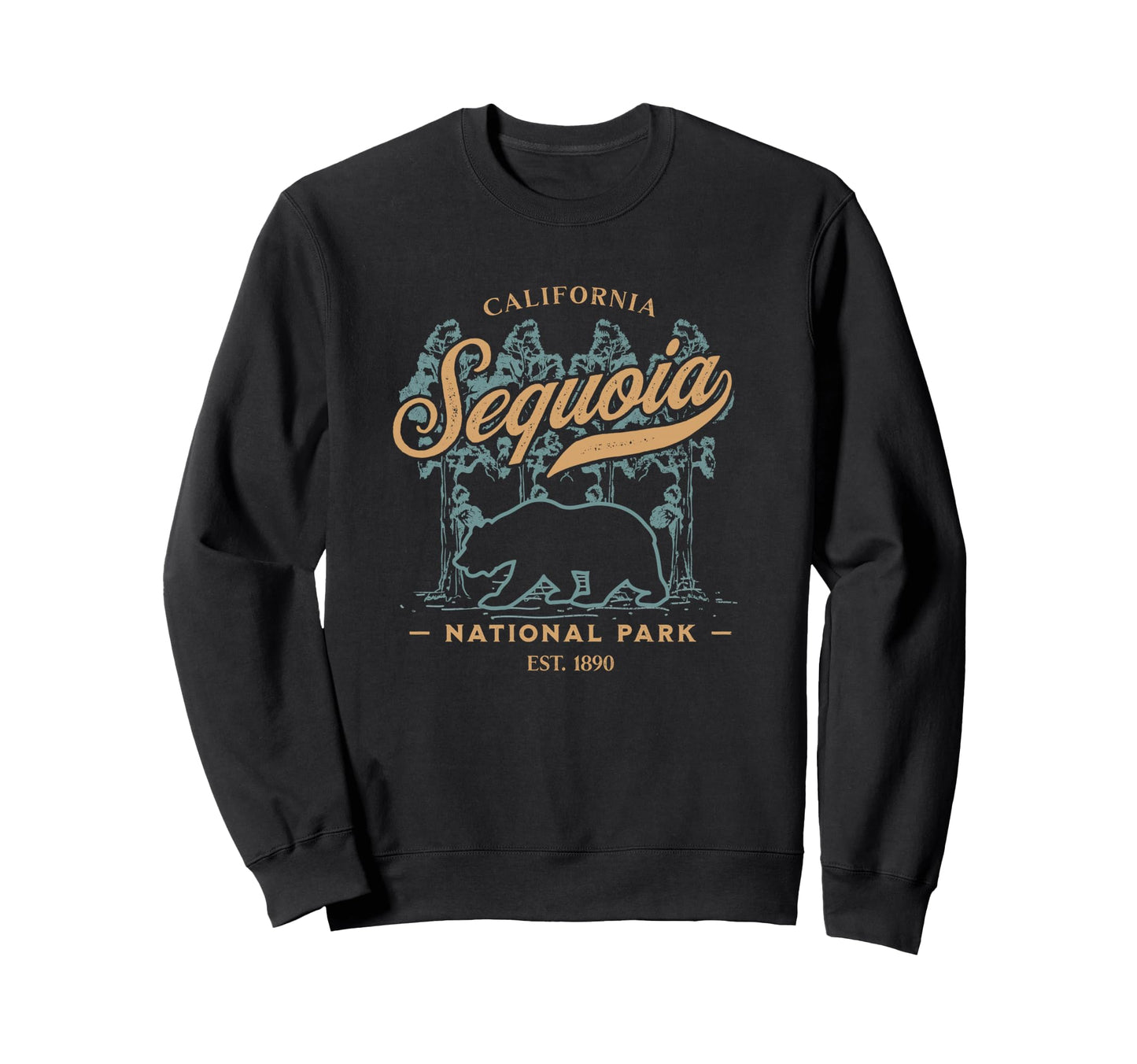 Sequoia National Park California Sweatshirt - Custom Art Print Unisex - T-Shirt, Sweatshirt, Hoodie