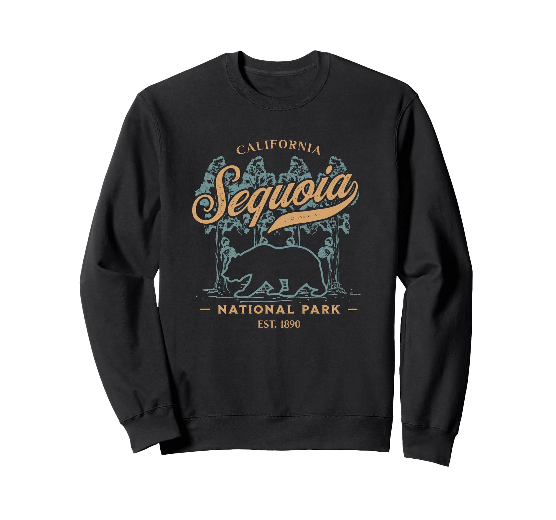 Sequoia National Park California Sweatshirt - Custom Art Print Unisex - T-Shirt, Sweatshirt, Hoodie