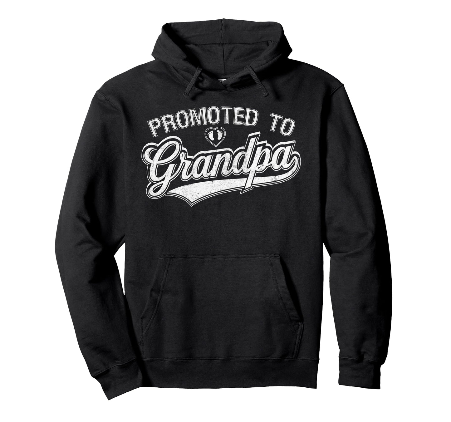Promoted To Grandpa Pregnancy Hoodie - Aesthetic Graphic for Adults - T-Shirt, Sweatshirt, Hoodie