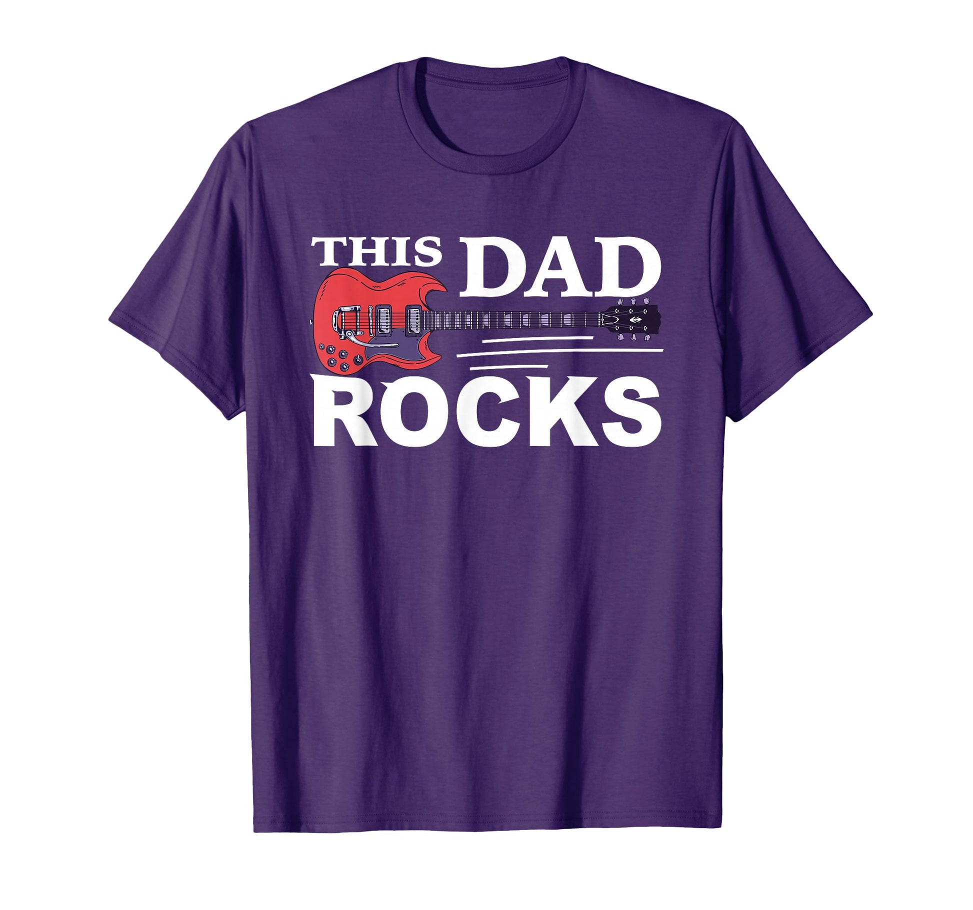 This Dad Rocks Guitar Old Rockers T-Shirt - Streetwear Style Men Women - T-Shirt, Sweatshirt, Hoodie