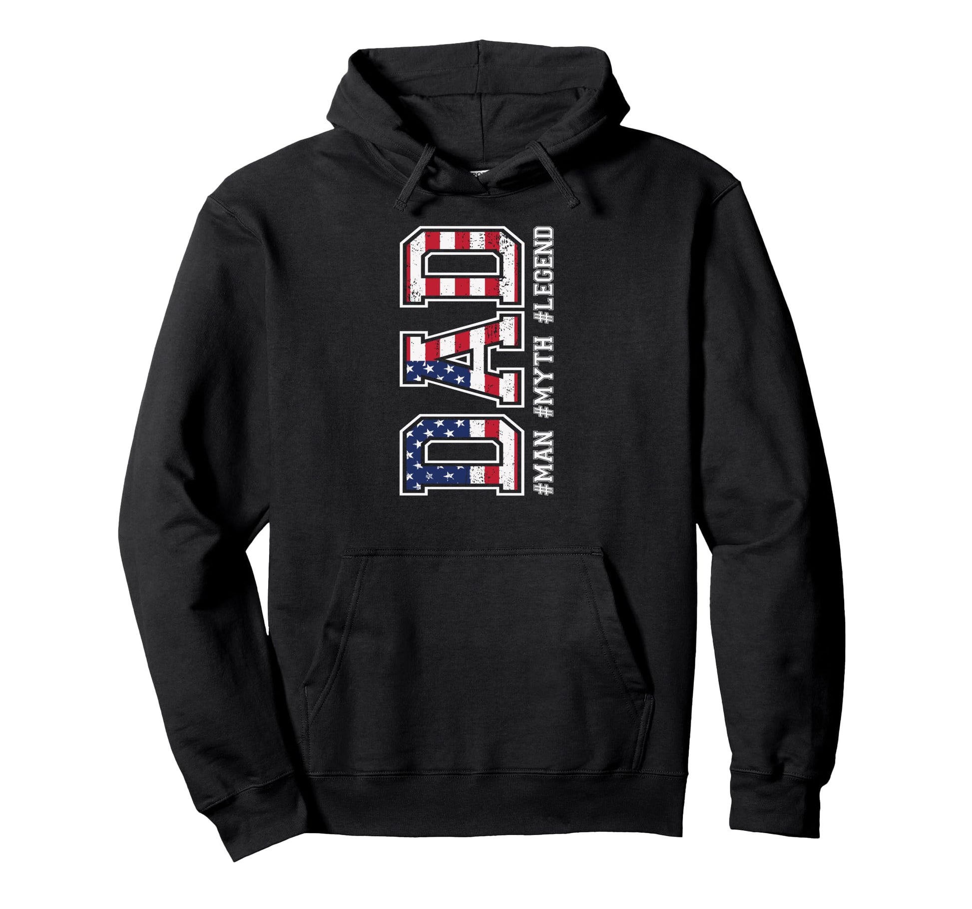Husband Daddy Protector Hero Fathers Dad Hoodie - Graphic Print for Adults - T-Shirt, Sweatshirt, Hoodie
