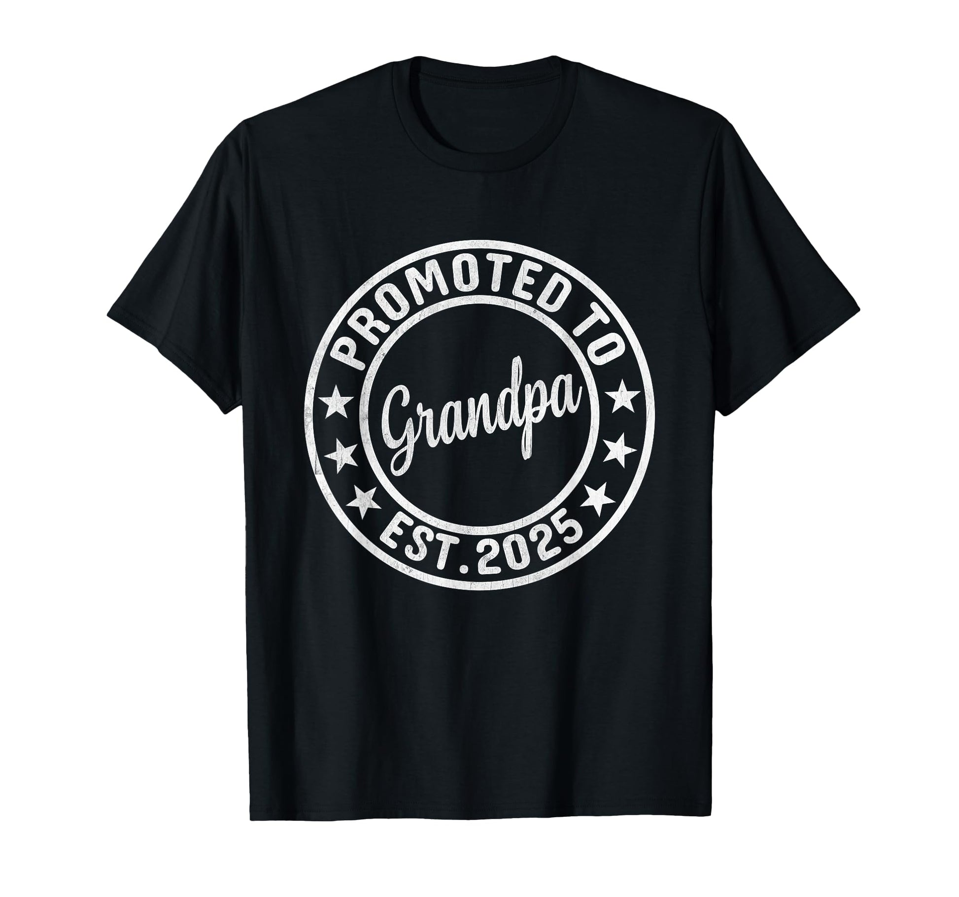 Promoted To Grandpa Est 2025 T-Shirt - Streetwear Style for Adults - T-Shirt, Sweatshirt, Hoodie