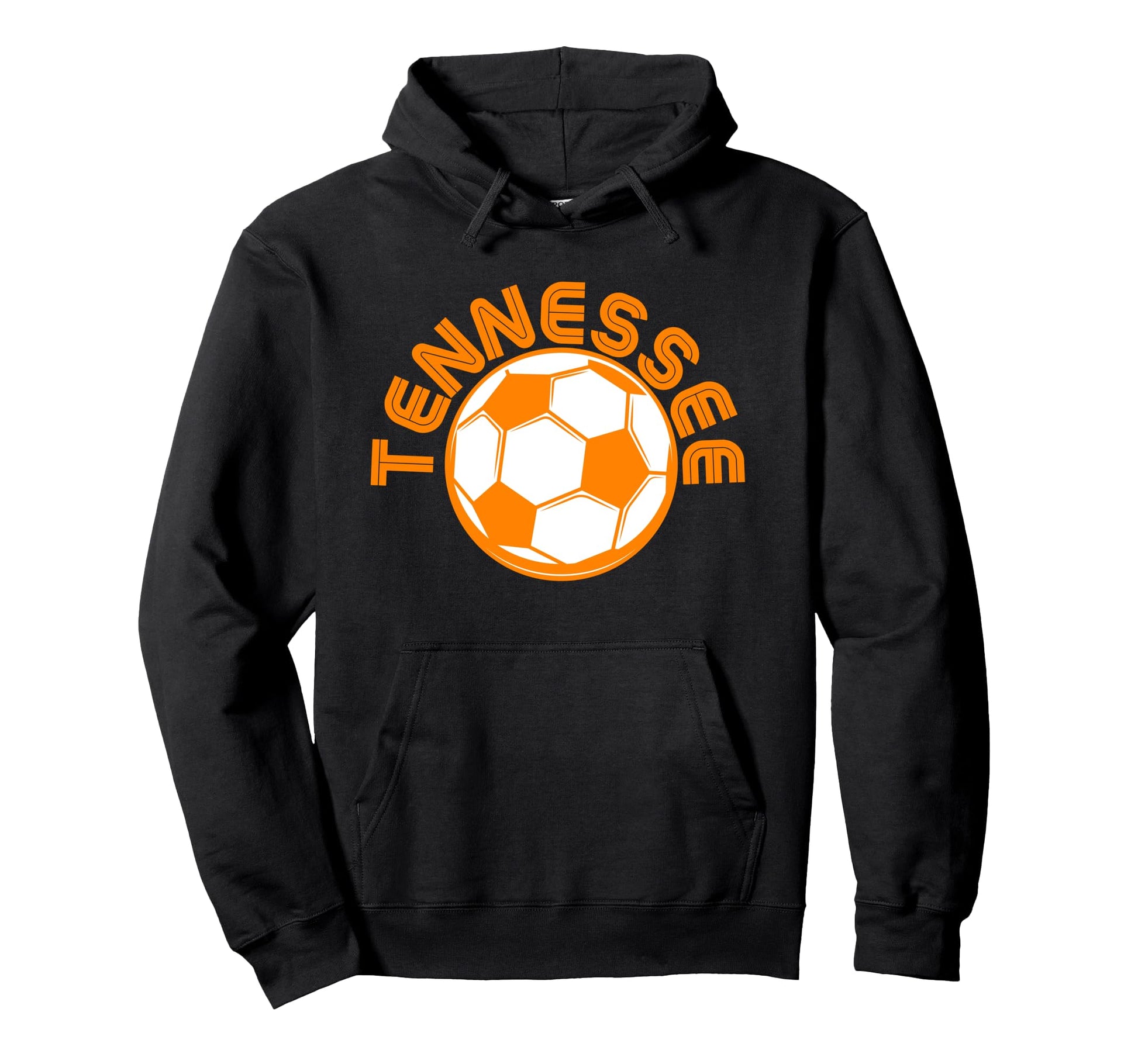 Tennessee Tn Orange Soccer Hoodie - Casual Everyday Wear Men Women - T-Shirt, Sweatshirt, Hoodie