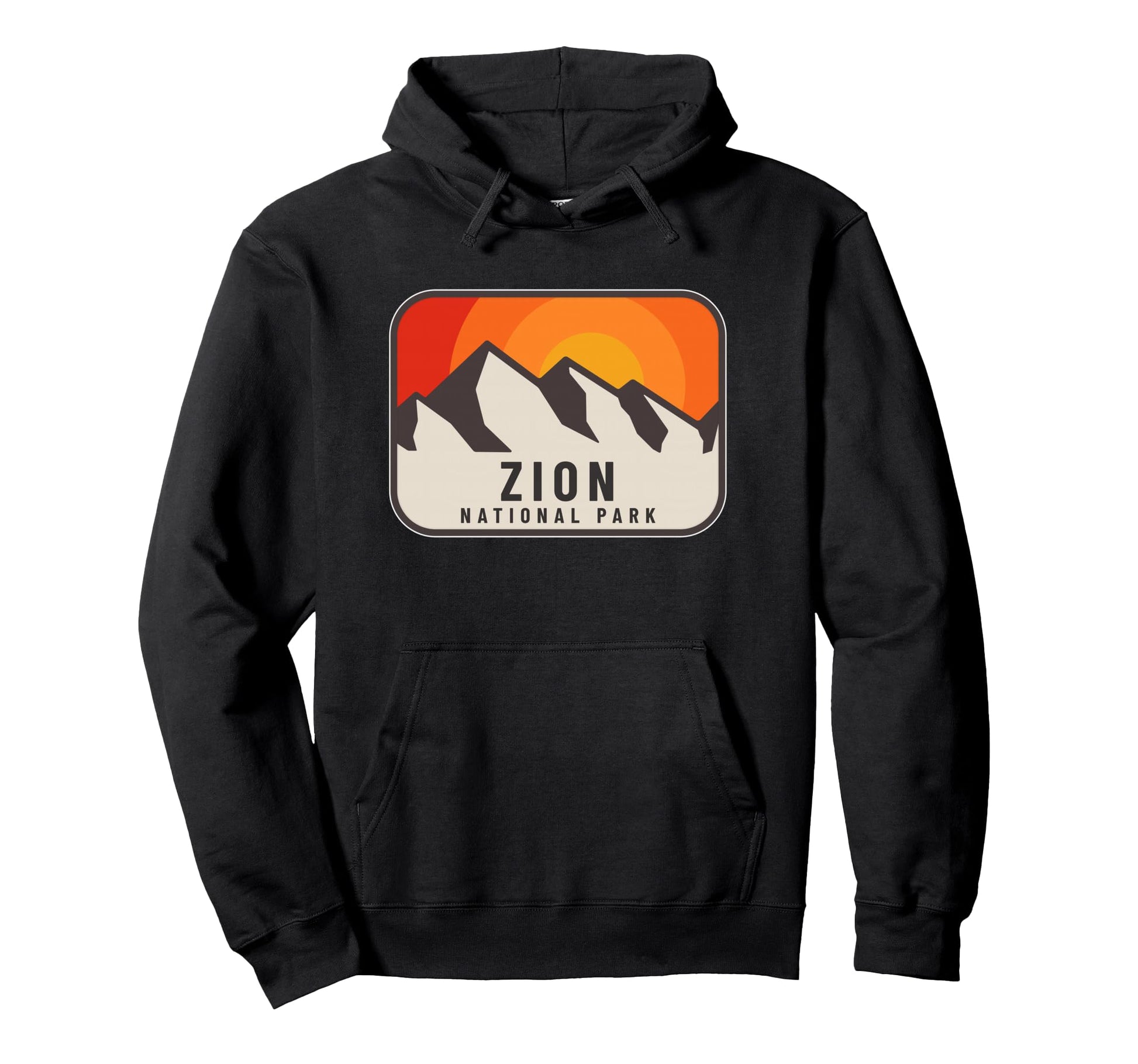 Zion Utah Hoodie - Novelty Apparel Unisex - T-Shirt, Sweatshirt, Hoodie