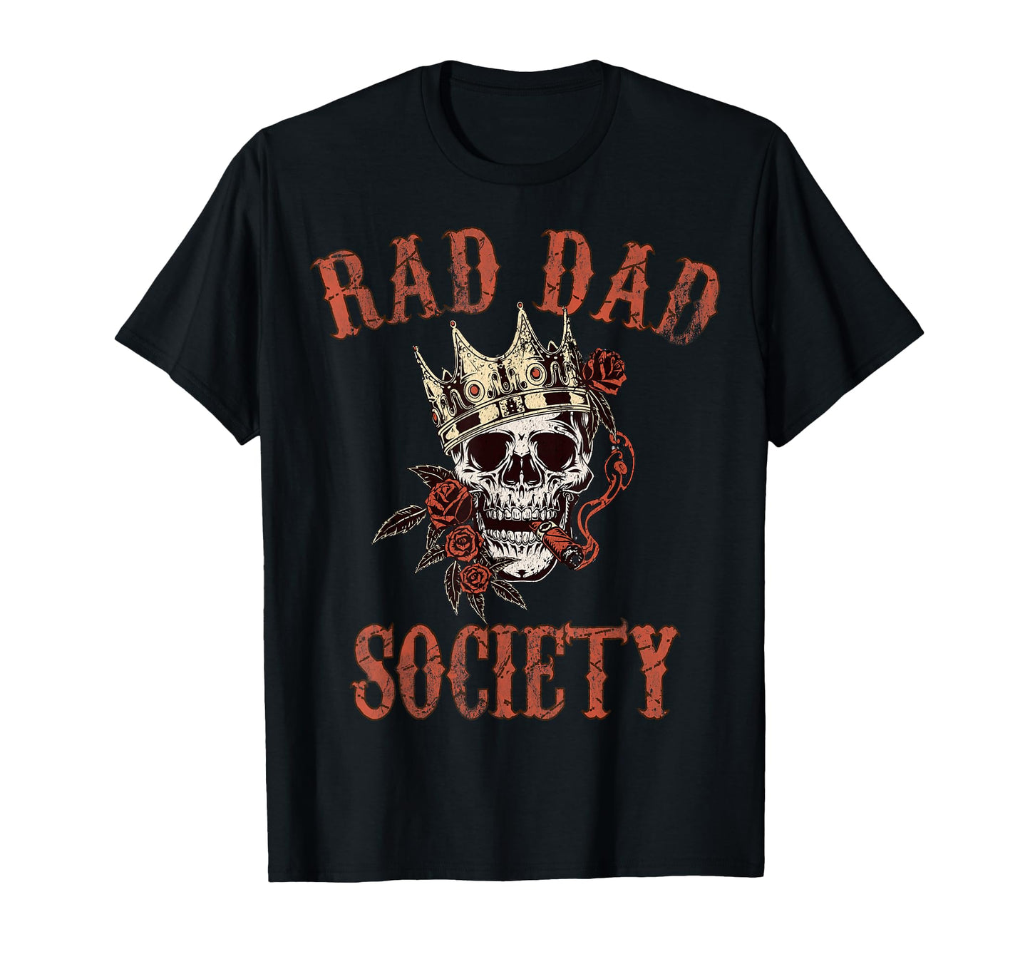 Rad Dad Society Fathers Day T-Shirt - Fun Novelty Design for Adults - T-Shirt, Sweatshirt, Hoodie
