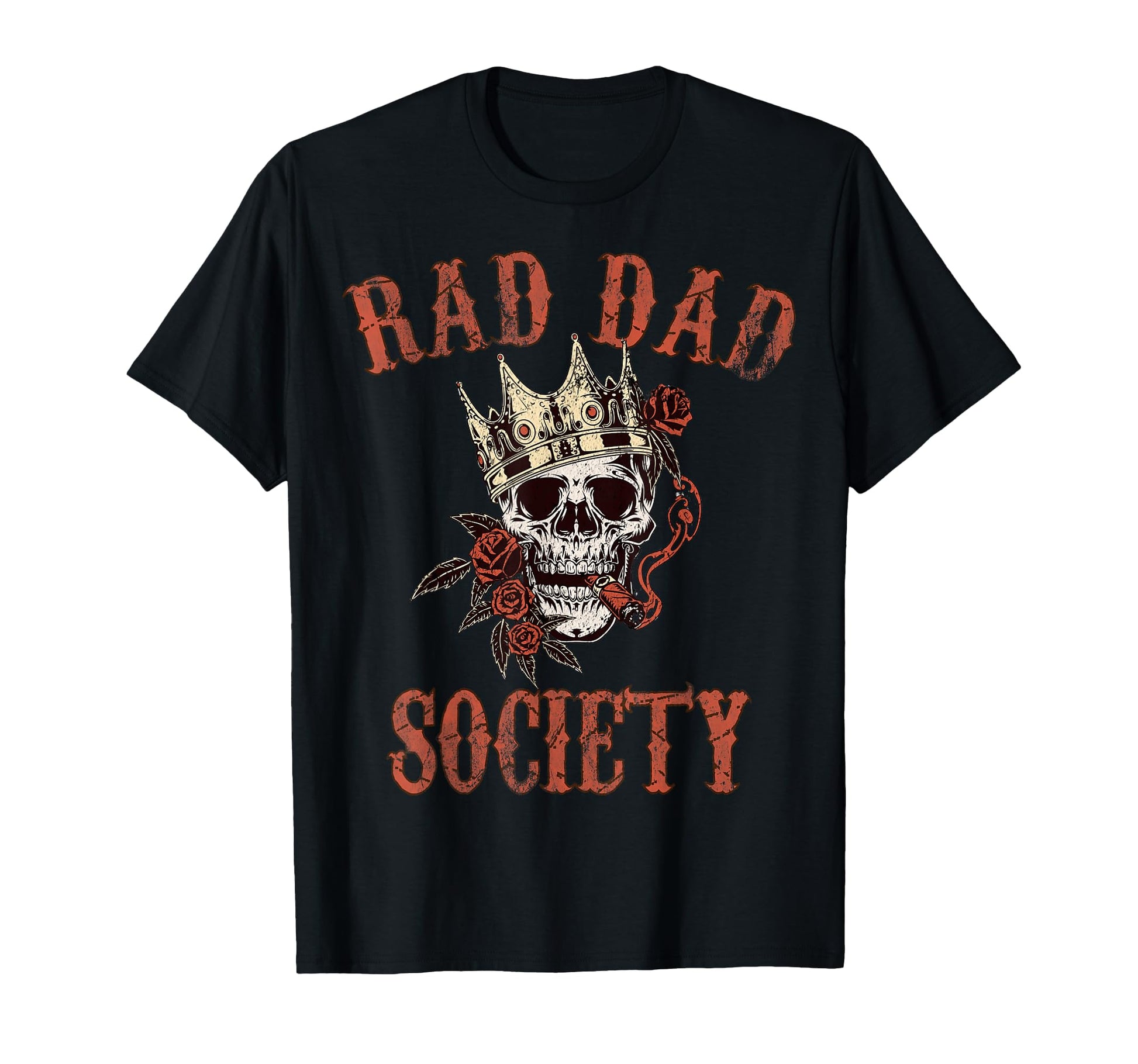 Rad Dad Society Fathers Day T-Shirt - Fun Novelty Design for Adults - T-Shirt, Sweatshirt, Hoodie
