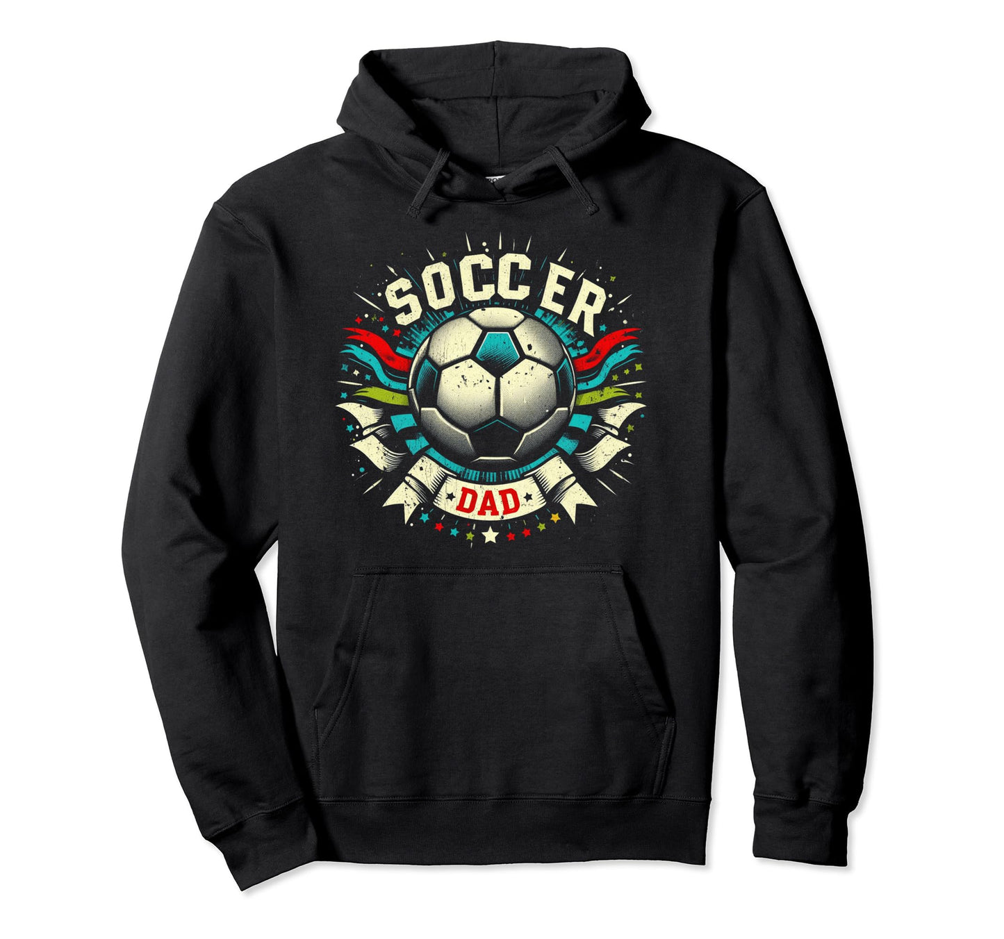 Soccer Dad Family Matching Dad Hoodie - Casual Everyday Wear for Adults - T-Shirt, Sweatshirt, Hoodie