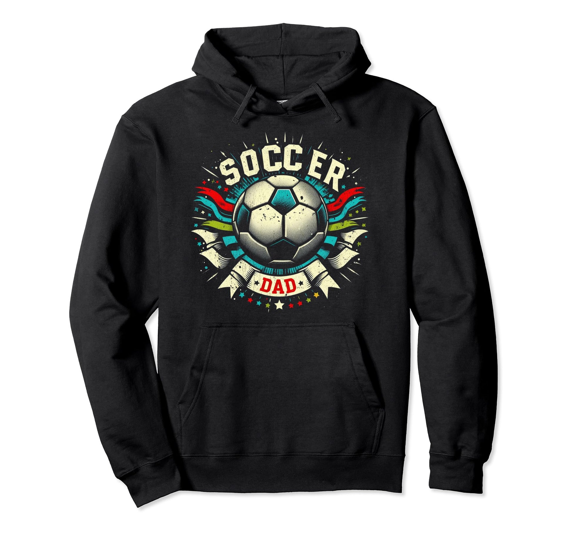 Soccer Dad Family Matching Dad Hoodie - Casual Everyday Wear for Adults - T-Shirt, Sweatshirt, Hoodie