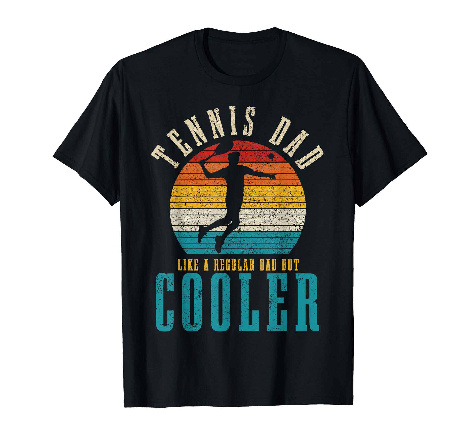 Tennis Dad Like Regular Dad But Cooler T-Shirt - Trendy Graphic Men Women - T-Shirt, Sweatshirt, Hoodie