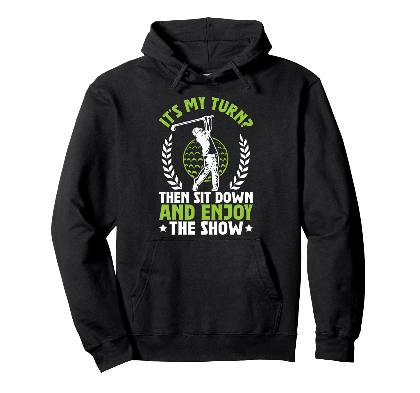 Mini Golfer Sit Down And Enjoy Show Mini Hoodie - Graphic Print for Adults - T-Shirt, Sweatshirt, Hoodie