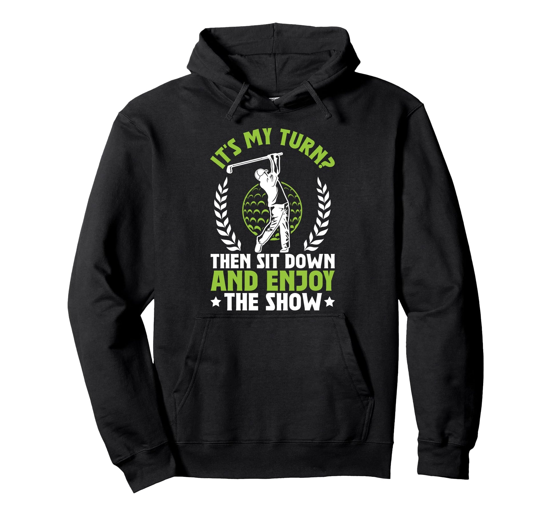 Mini Golfer Sit Down And Enjoy Show Mini Hoodie - Graphic Print for Adults - T-Shirt, Sweatshirt, Hoodie