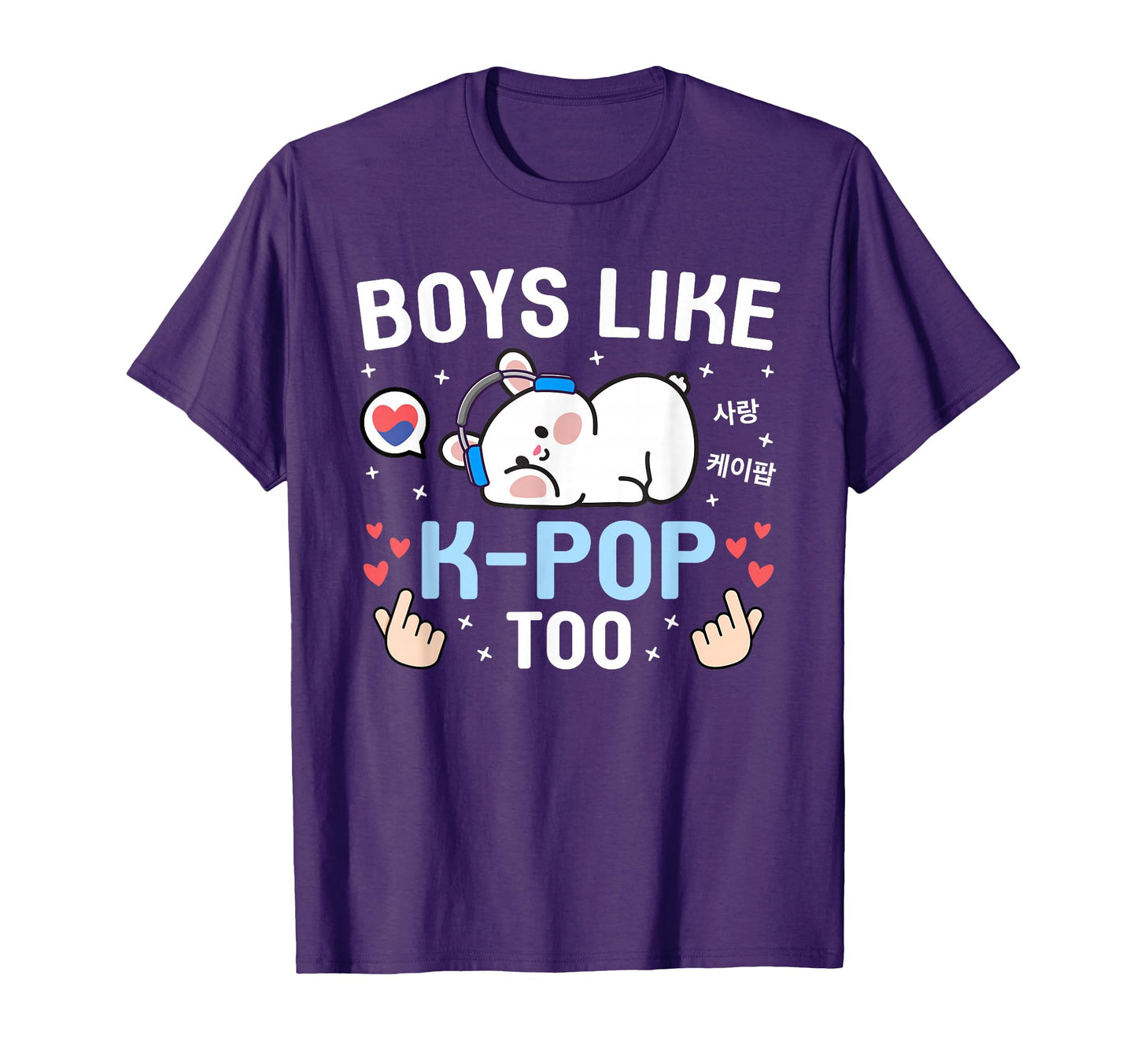 Like K Pop Too Kawaii Rabbit Korean T-Shirt - Streetwear Style Men Women - T-Shirt, Sweatshirt, Hoodie