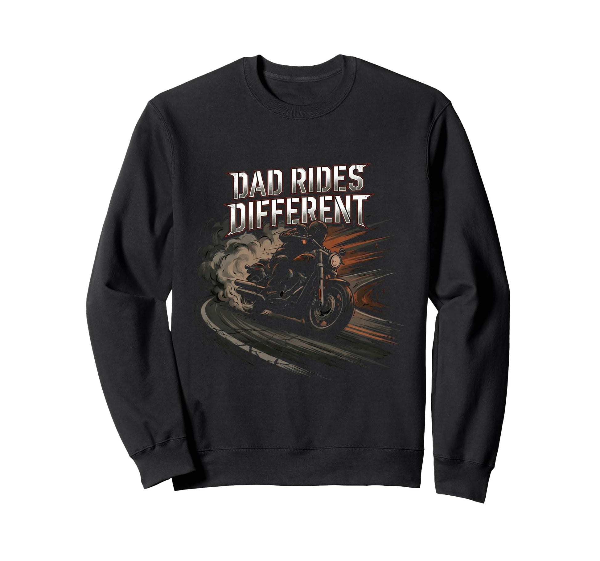 Motorcycle Papa Rider Biker Dad Gift Sweatshirt - Trendy Graphic Men Women - T-Shirt, Sweatshirt, Hoodie