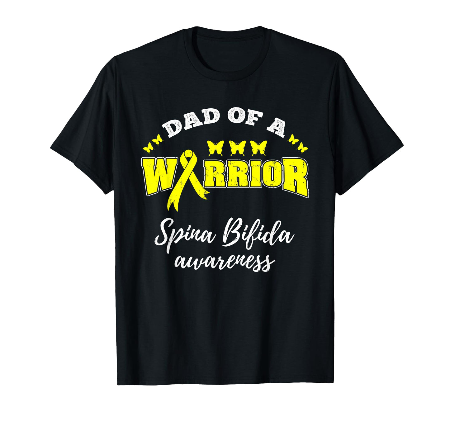 Dad Warrior Spina Bifida Awareness T-Shirt - Minimalist Print for Adults - T-Shirt, Sweatshirt, Hoodie