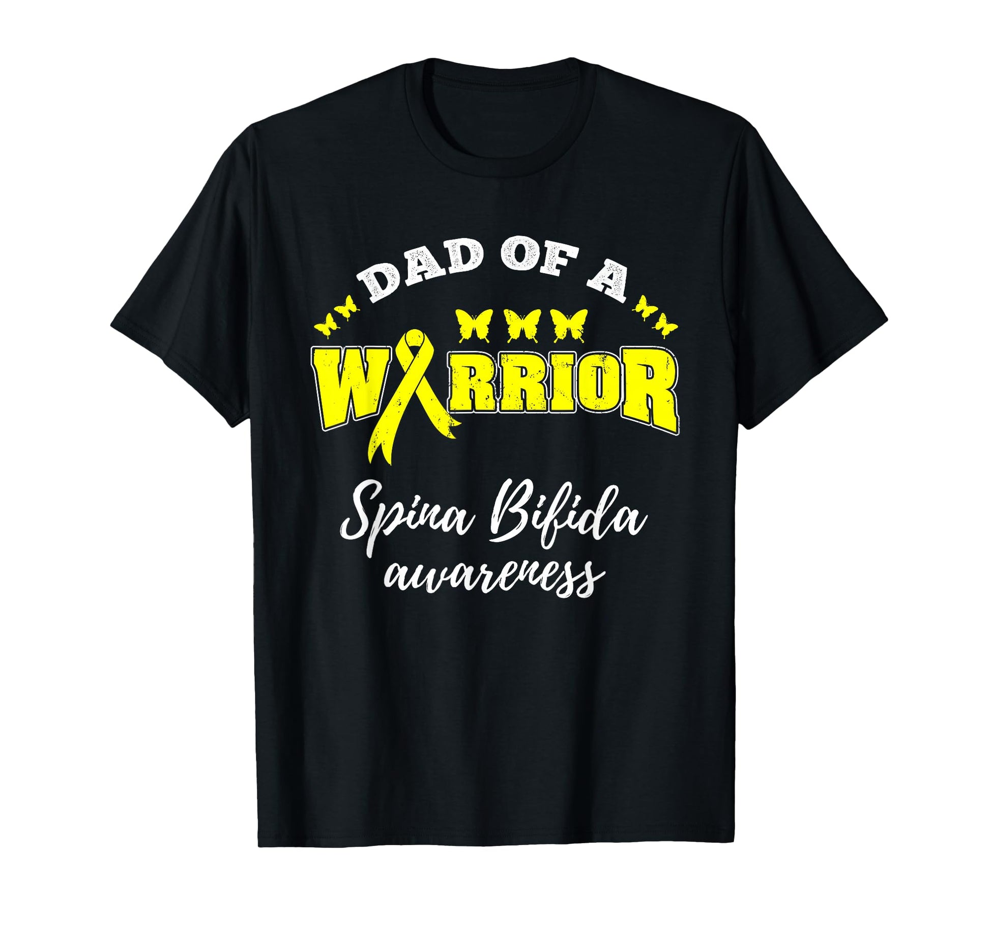Dad Warrior Spina Bifida Awareness T-Shirt - Minimalist Print for Adults - T-Shirt, Sweatshirt, Hoodie