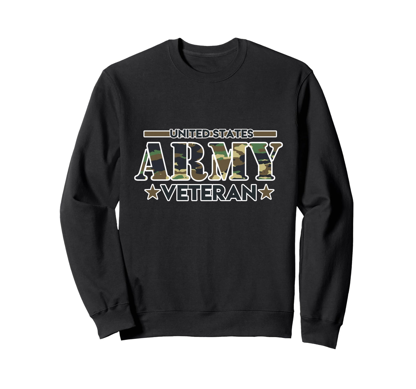 Veteran United States Army Veteran Sweatshirt - Trendy Graphic for Adults - T-Shirt, Sweatshirt, Hoodie