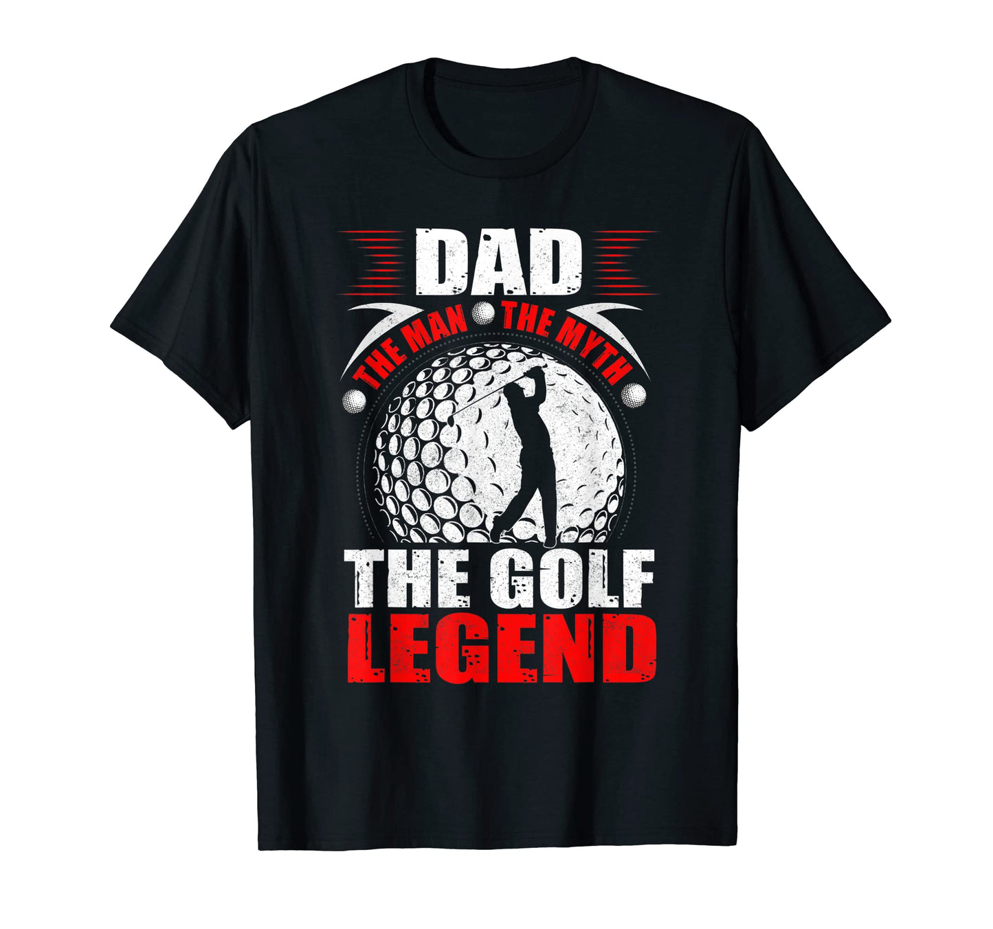 Dad Myth Golf Legend T-Shirt - Aesthetic Graphic for Adults - T-Shirt, Sweatshirt, Hoodie