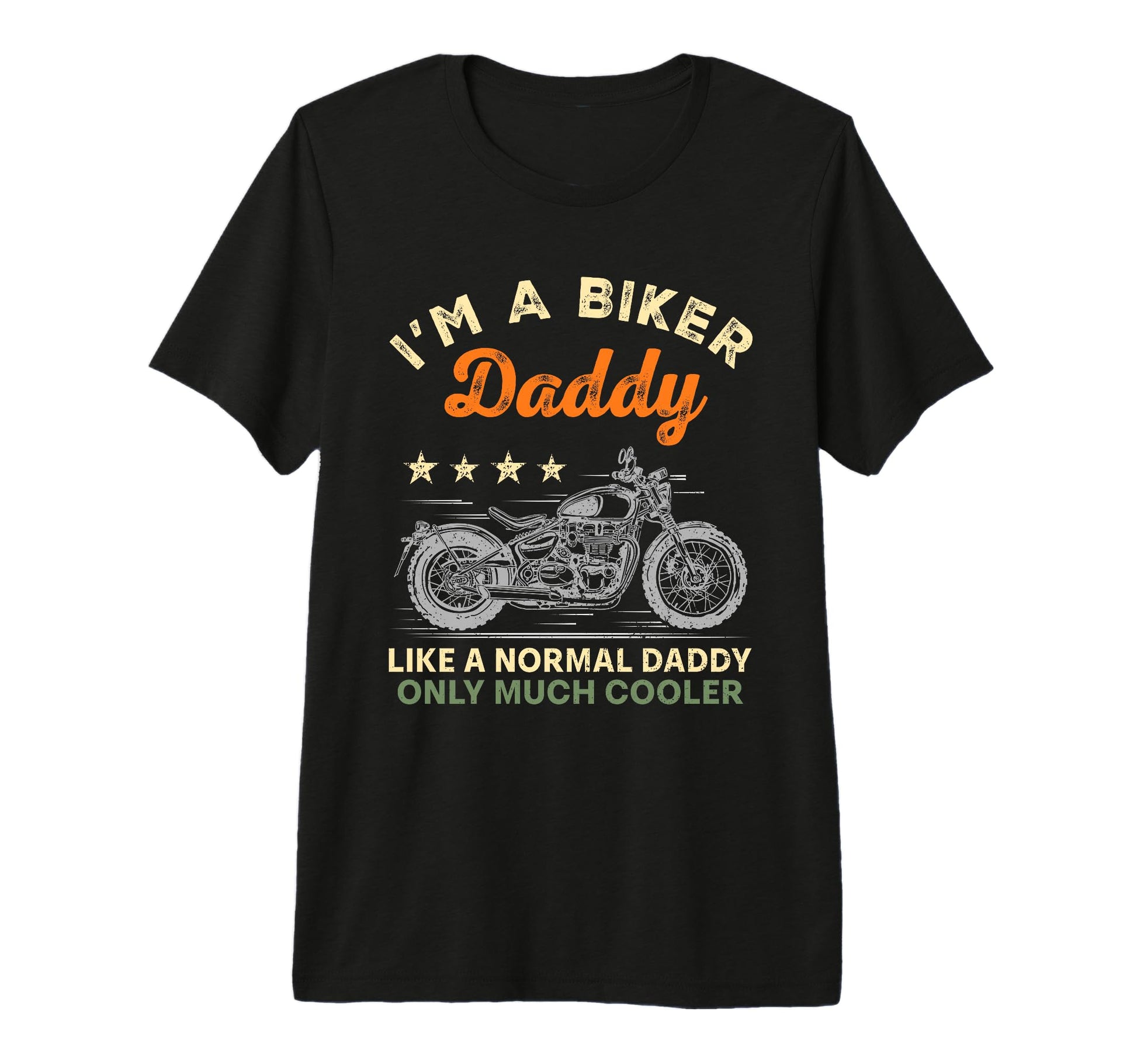 Mens Im Biker Daddy Motorcycle Rider T-Shirt - Aesthetic Graphic Unisex - T-Shirt, Sweatshirt, Hoodie