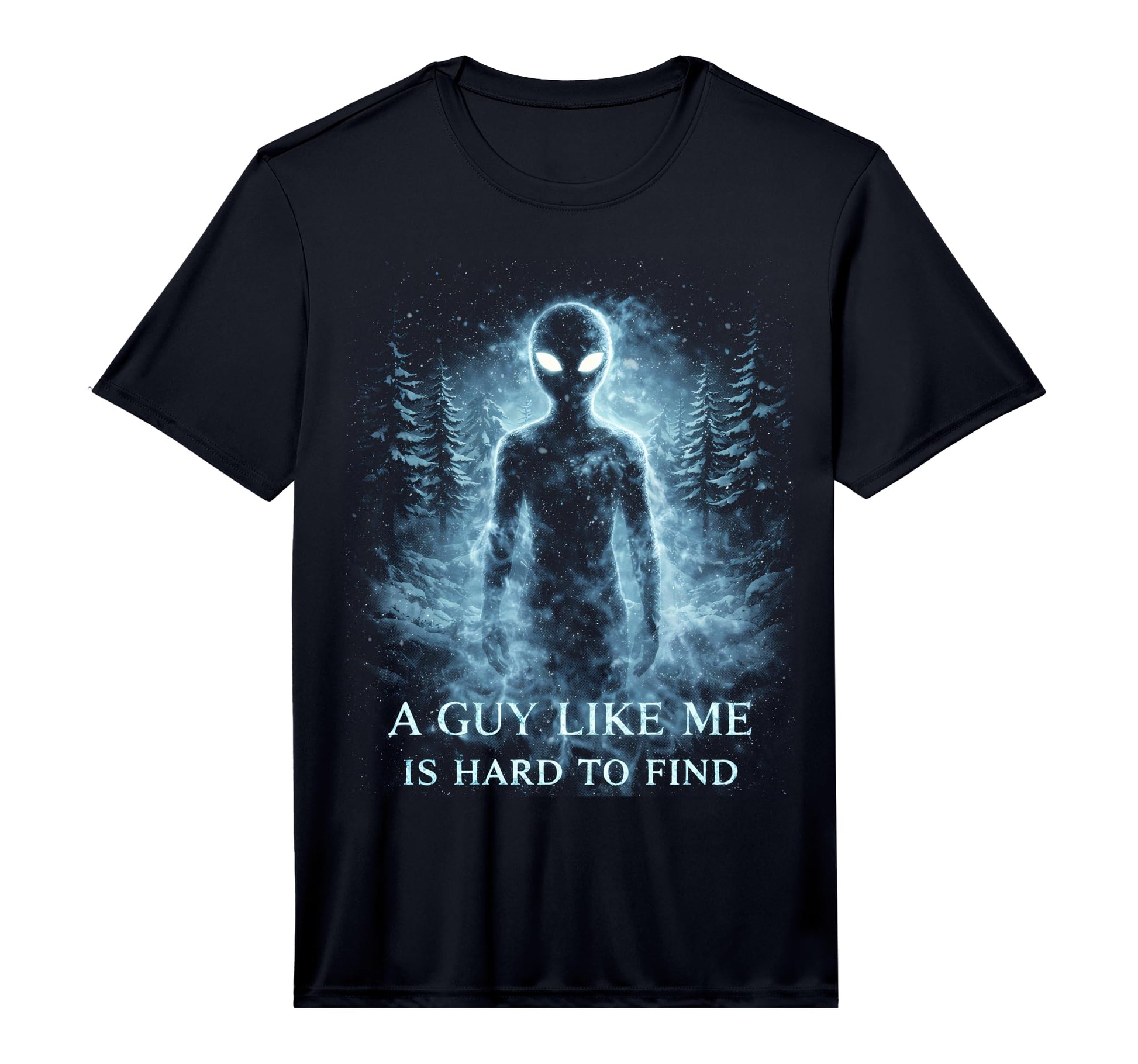 Funny Alien Sunset Forest Sci Fi T-Shirt - Aesthetic Graphic Unisex - T-Shirt, Sweatshirt, Hoodie