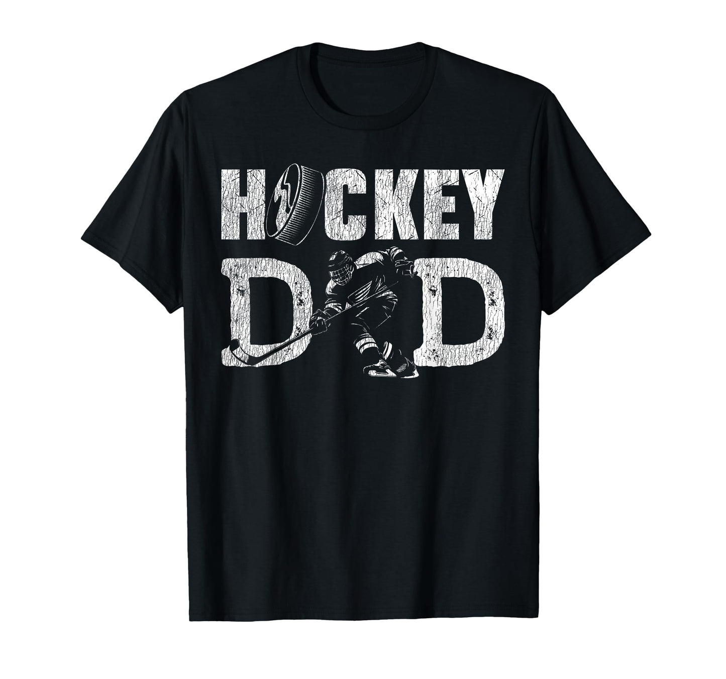 Ice Hockey Dad Father Hockey Dad T-Shirt - Unique Graphic for Adults - T-Shirt, Sweatshirt, Hoodie