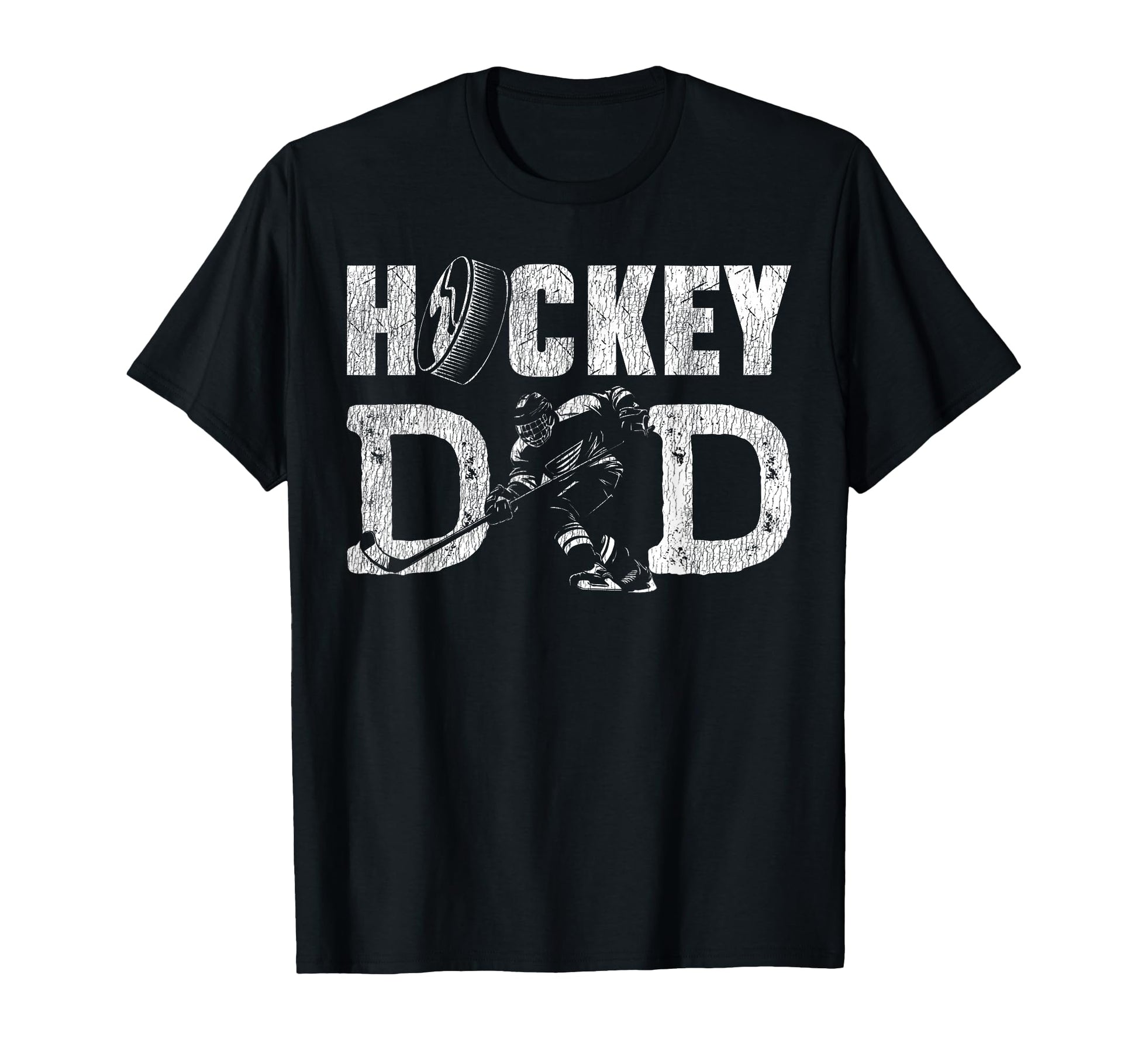 Ice Hockey Dad Father Hockey Dad T-Shirt - Unique Graphic for Adults - T-Shirt, Sweatshirt, Hoodie