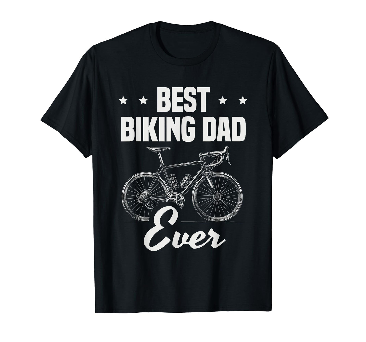 Best Biking Dad Ever Mtb Mountain T-Shirt - Fun Novelty Design Men Women - T-Shirt, Sweatshirt, Hoodie