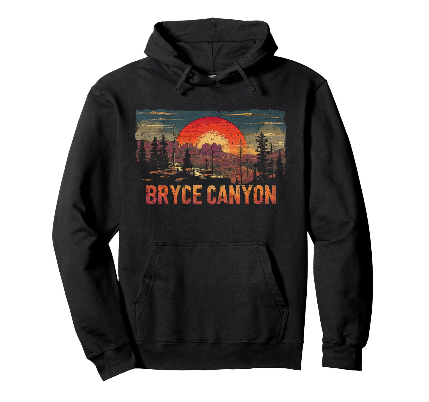 Bryce Canyon Us National Park Utah Hoodie - Unique Graphic for Adults - T-Shirt, Sweatshirt, Hoodie