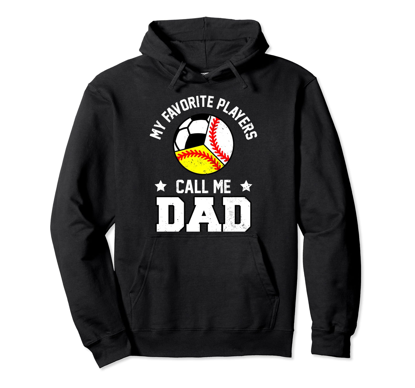 My Favorites Baseball Softball Soccer Hoodie - Aesthetic Graphic Men Women - T-Shirt, Sweatshirt, Hoodie