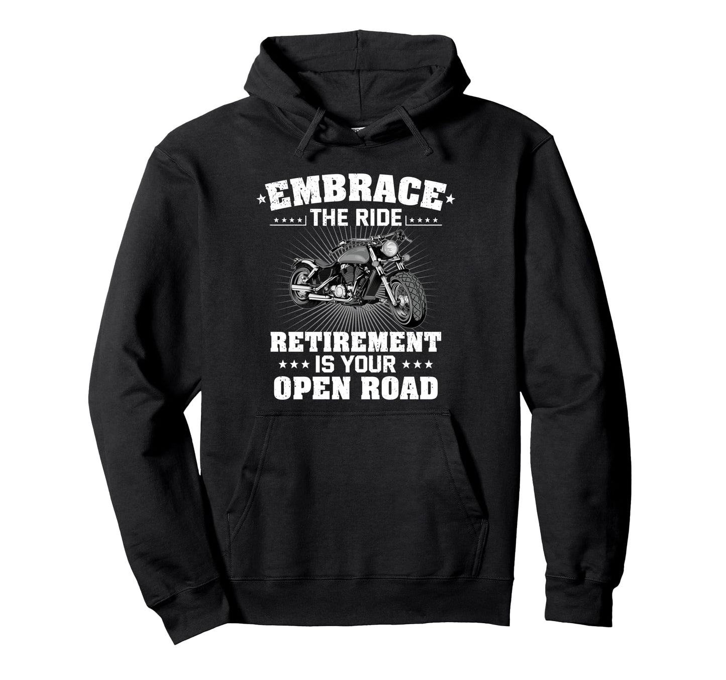 Funny Retirement Motorcycle Rider Hoodie - Casual Everyday Wear Unisex - T-Shirt, Sweatshirt, Hoodie