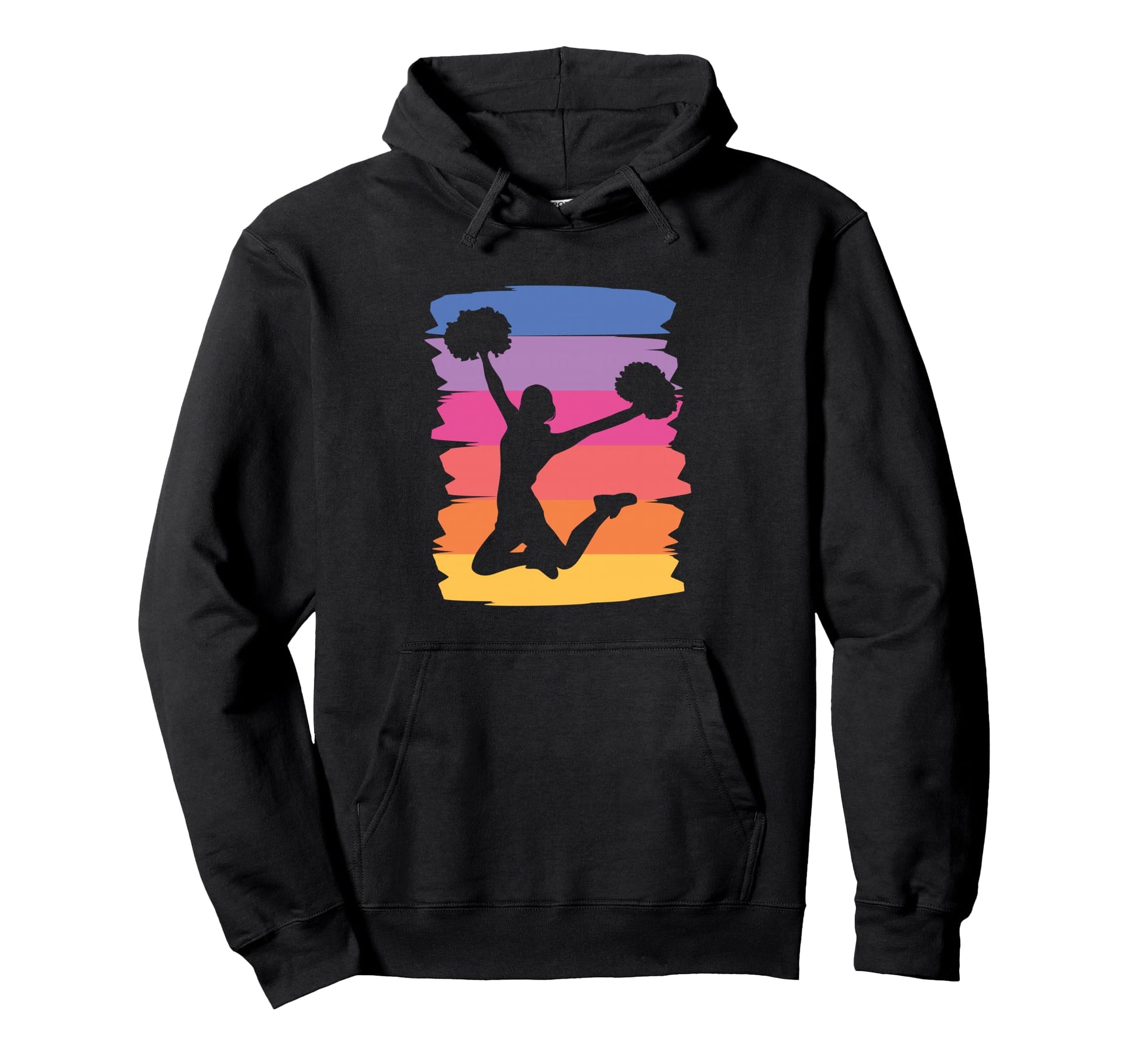 Cheerleader Cheer Mom Love Hoodie - Aesthetic Graphic Men Women - T-Shirt, Sweatshirt, Hoodie
