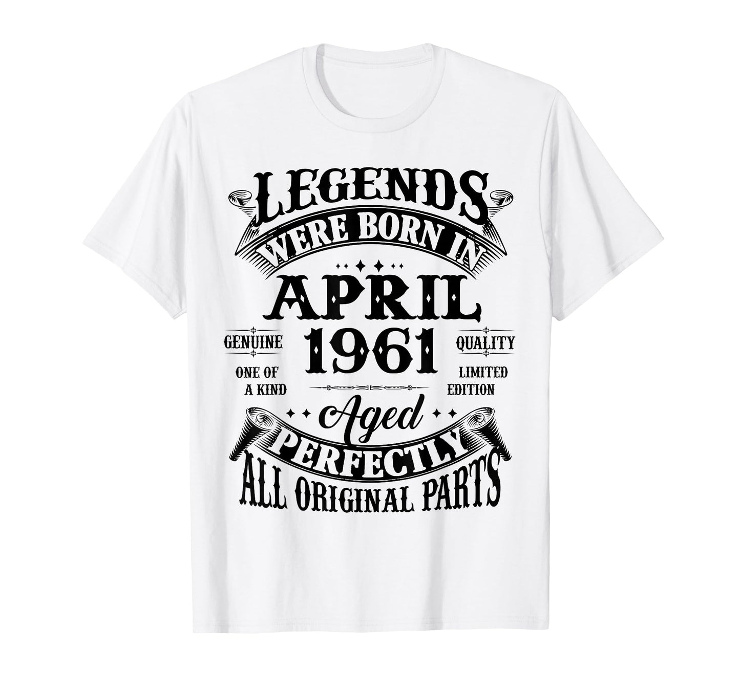 65Th Birthday Gift Legend Born T-Shirt - Fun Novelty Design for Adults - T-Shirt, Sweatshirt, Hoodie