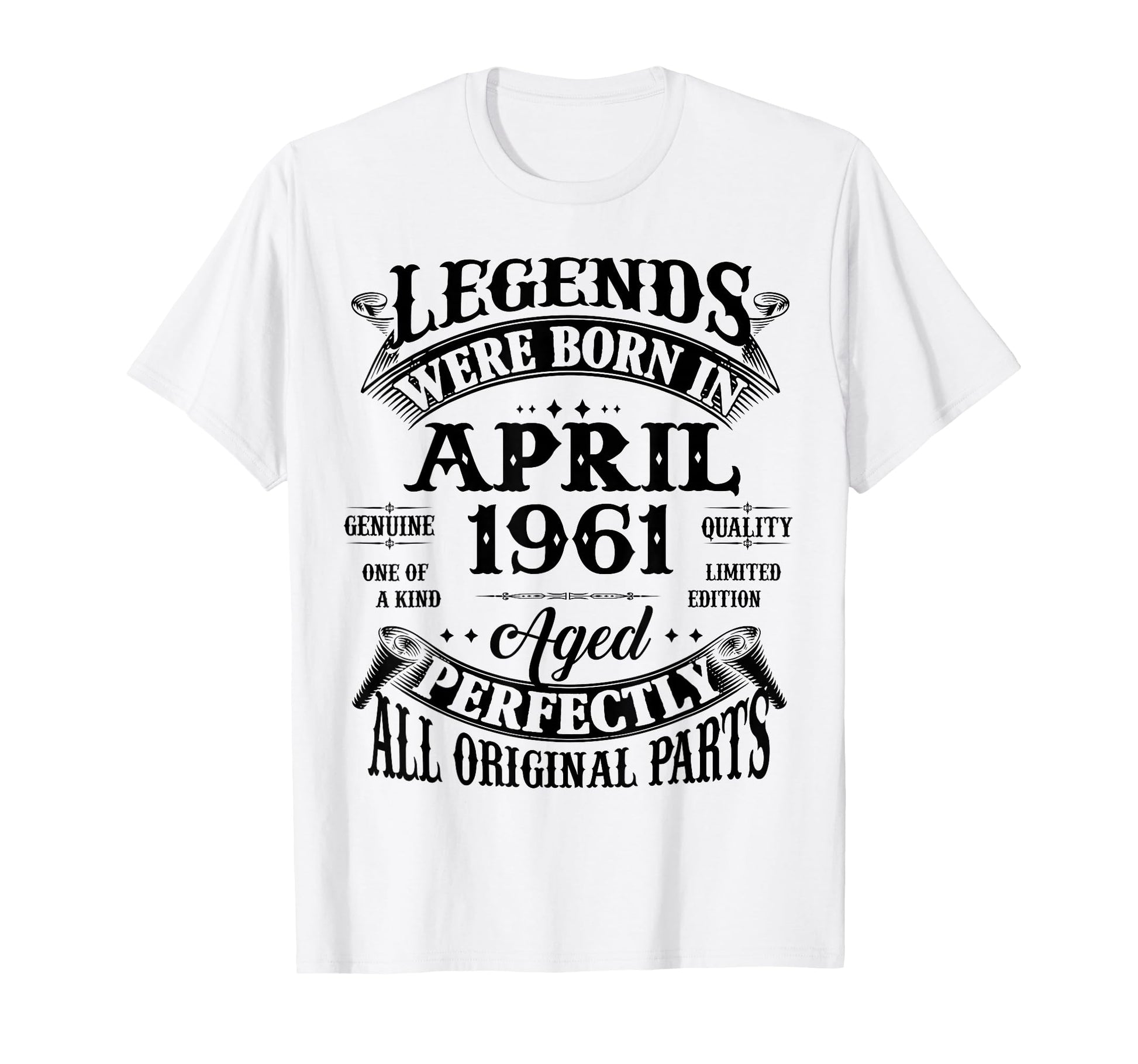 65Th Birthday Gift Legend Born T-Shirt - Fun Novelty Design for Adults - T-Shirt, Sweatshirt, Hoodie