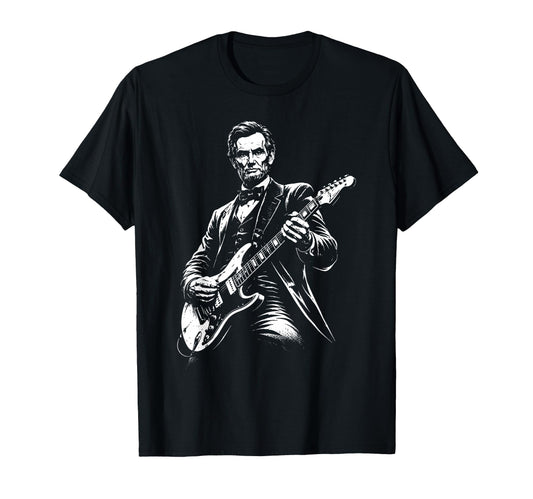 4Th July President Abraham Lincoln T-Shirt - Aesthetic Graphic for Adults - T-Shirt, Sweatshirt, Hoodie