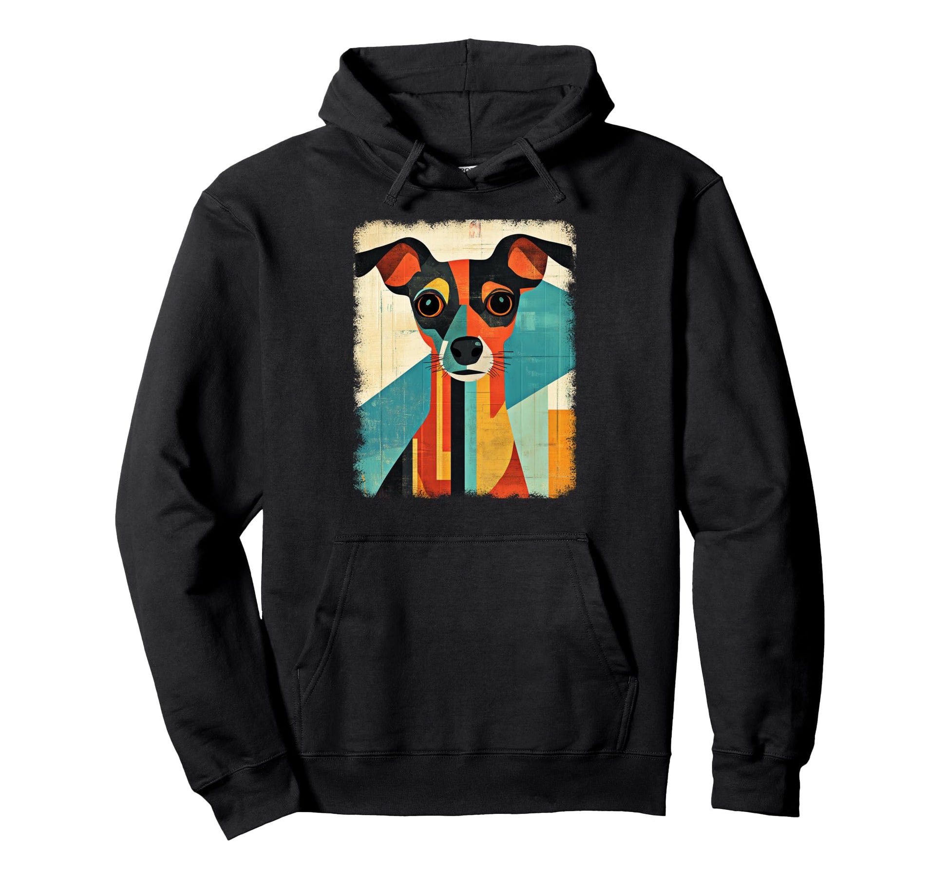 Mid Century Modern Dogs 50S 60S Hoodie - Fun Novelty Design Unisex - T-Shirt, Sweatshirt, Hoodie