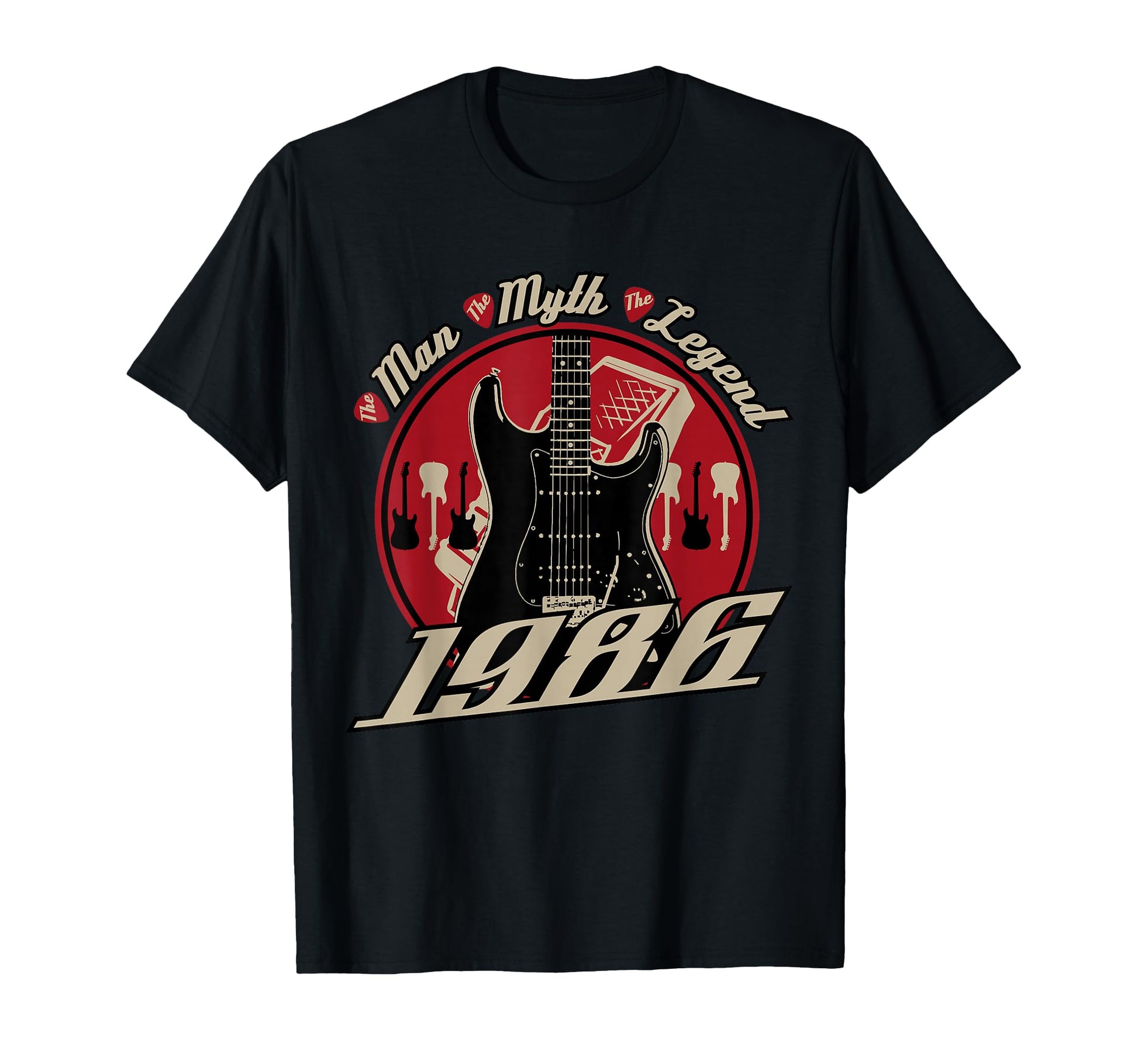 40Th Birthday Gift Guitar Players Born T-Shirt - Fun Novelty Design Unisex - T-Shirt, Sweatshirt, Hoodie