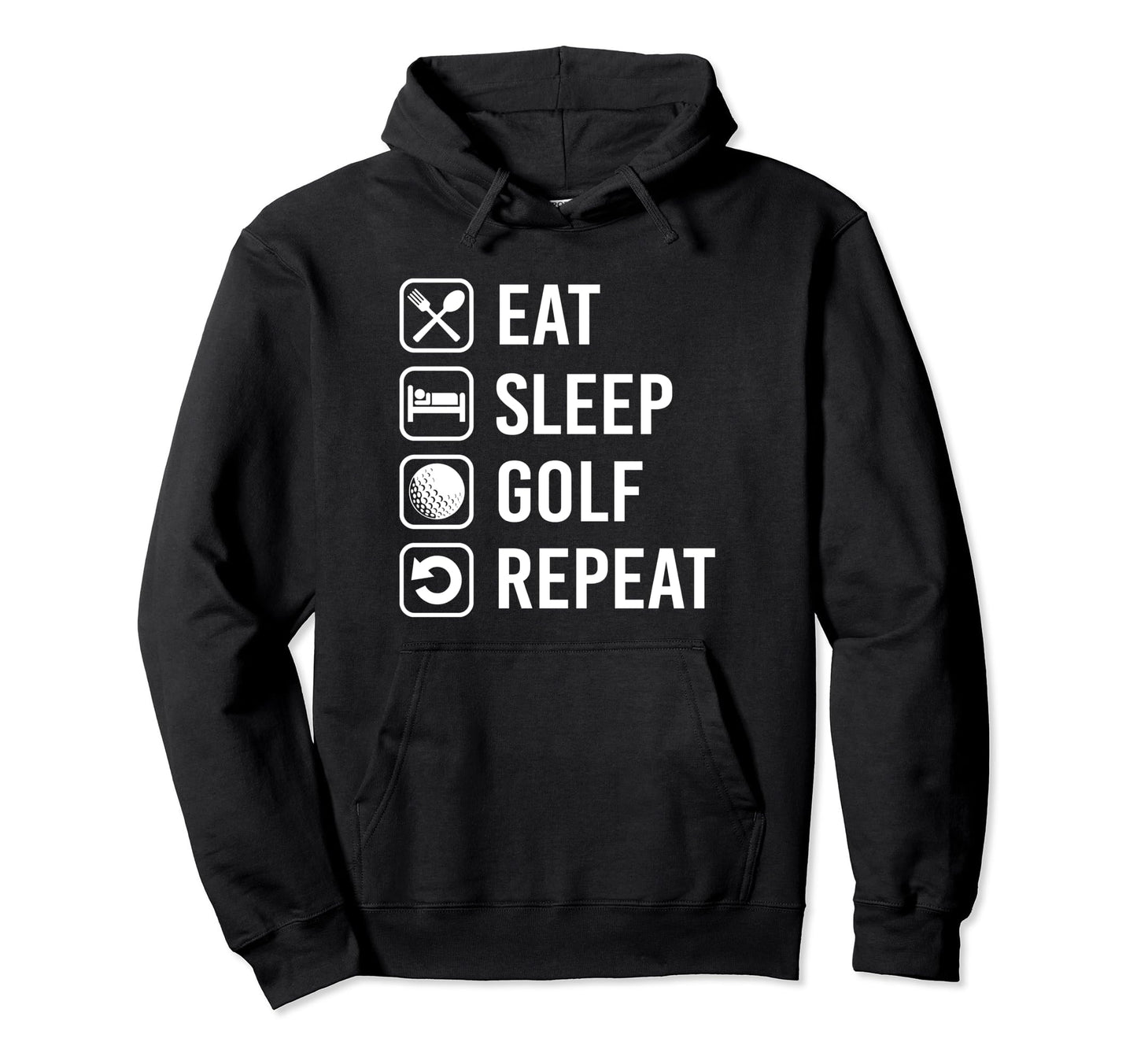 Visit Best Golf Dad Happy Fathers Sweatshirt - Trendy Graphic for Adults - T-Shirt, Sweatshirt, Hoodie