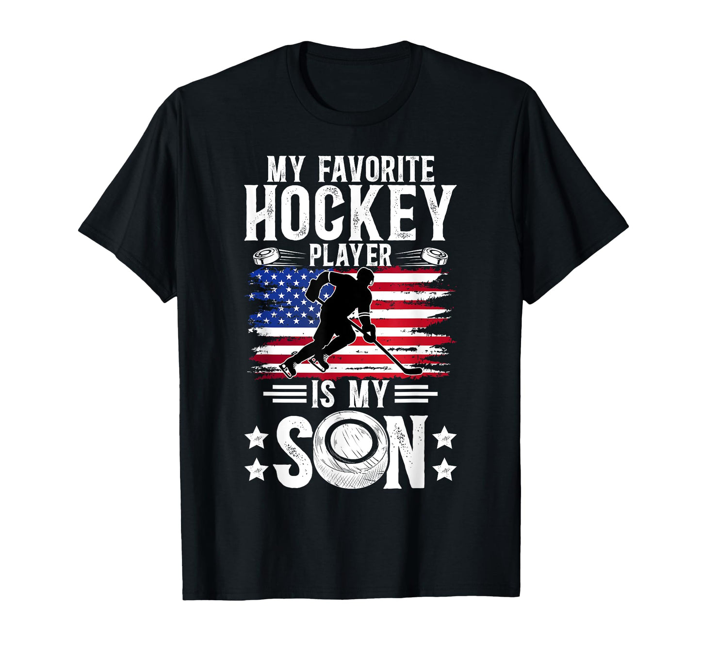 Hockey Dad Ice Hockey Player Dad Us T-Shirt - Trendy Graphic Men Women - T-Shirt, Sweatshirt, Hoodie