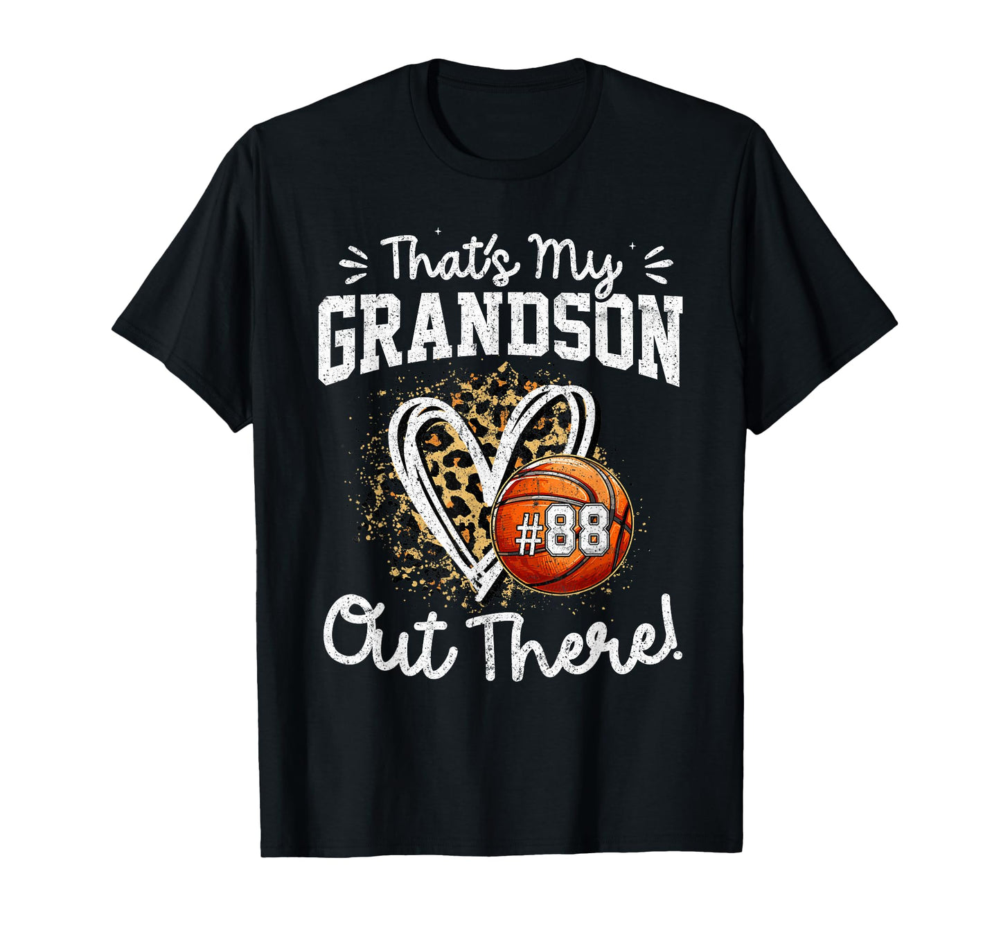Thats My Grandson Out There Number T-Shirt - Custom Art Print for Adults - T-Shirt, Sweatshirt, Hoodie