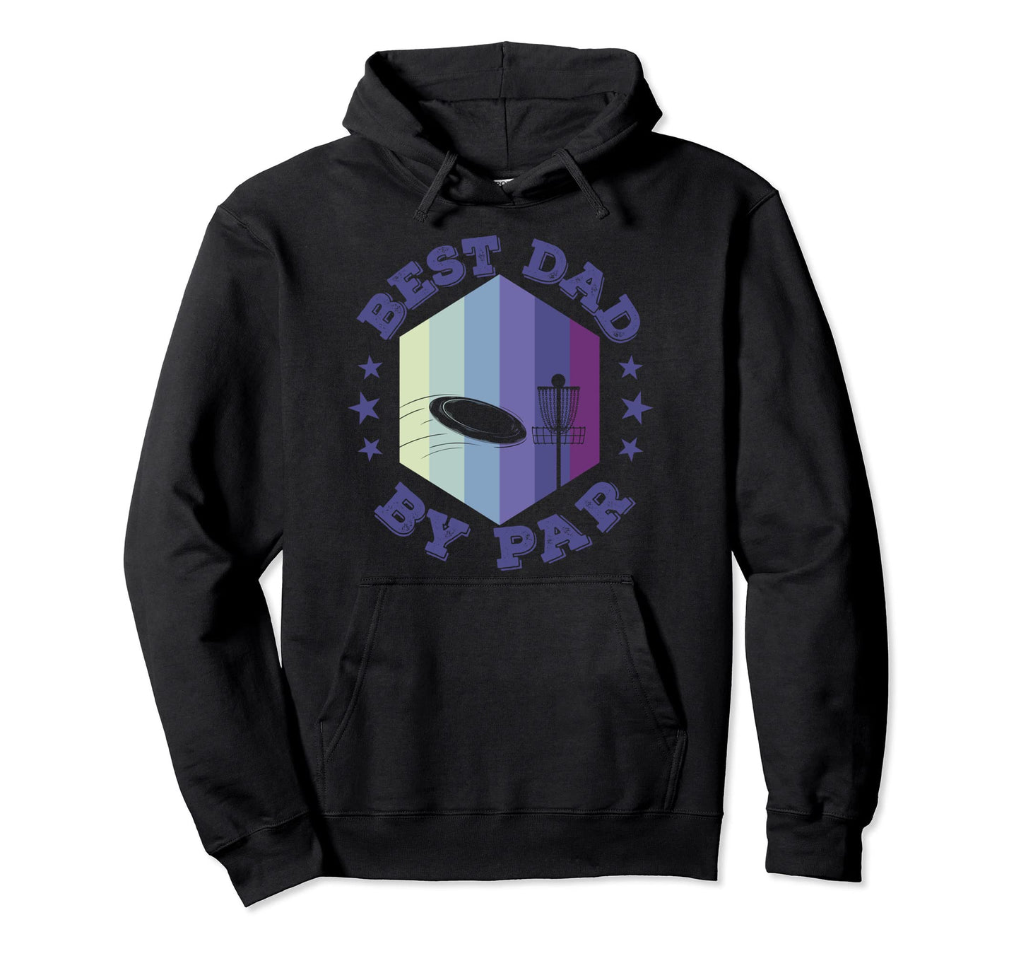 Best Dad Par Discgolf Hoodie - Casual Everyday Wear Unisex - T-Shirt, Sweatshirt, Hoodie