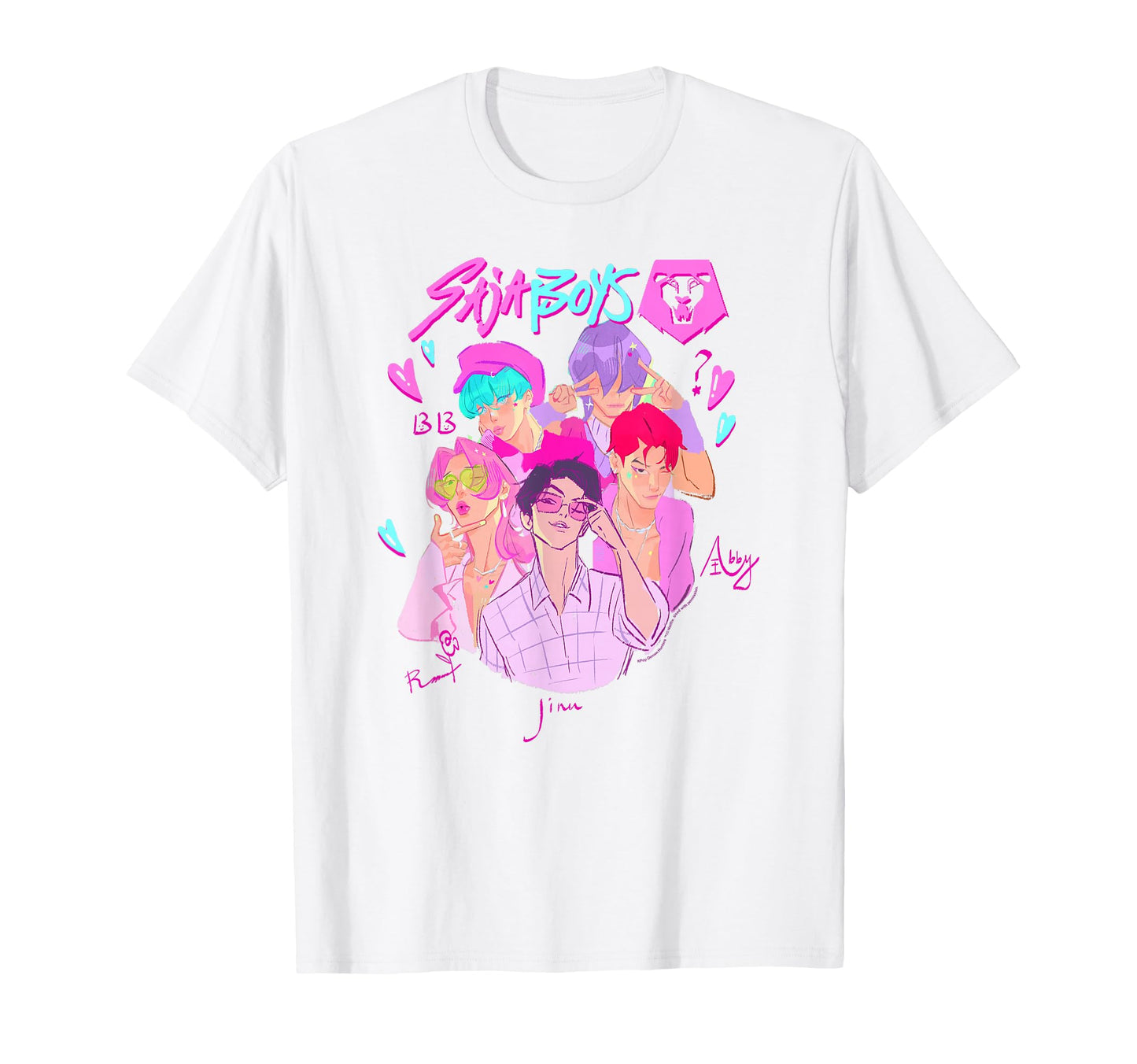 Kpop Demon Hunters Halloween Saja T-Shirt - Aesthetic Graphic Men Women - T-Shirt, Sweatshirt, Hoodie