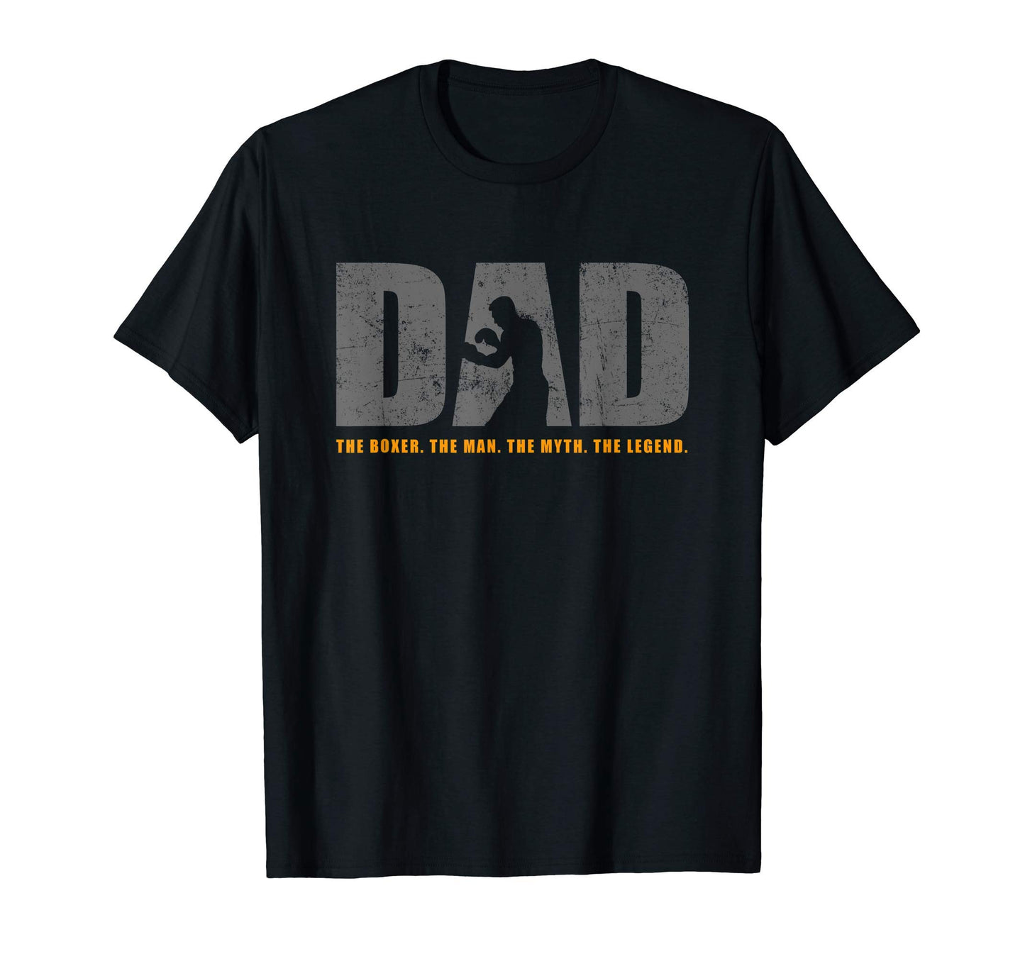 Mens Dad Boxer Myth Legend Boxing T-Shirt - Streetwear Style for Adults - T-Shirt, Sweatshirt, Hoodie