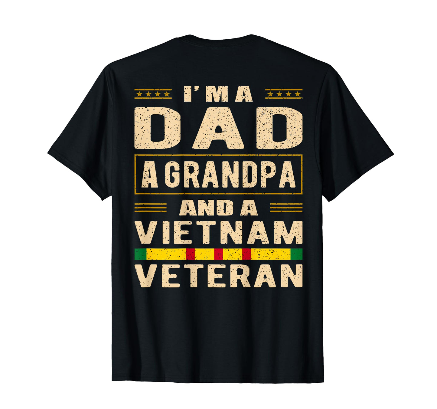 Dad Grandpa Vietnam Veteran Military T-Shirt - Unique Graphic Unisex - T-Shirt, Sweatshirt, Hoodie