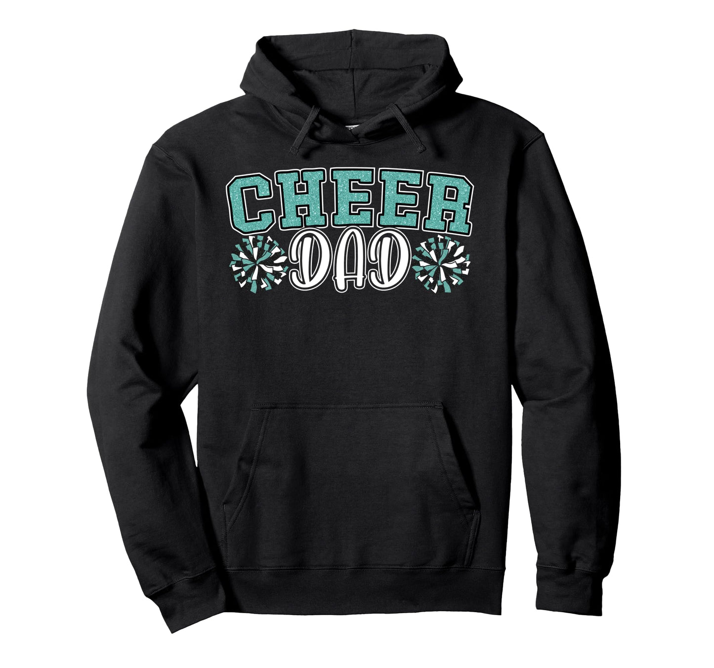 Cheer Dad My Favorite Cheerleader Hoodie - Casual Everyday Wear for Adults - T-Shirt, Sweatshirt, Hoodie