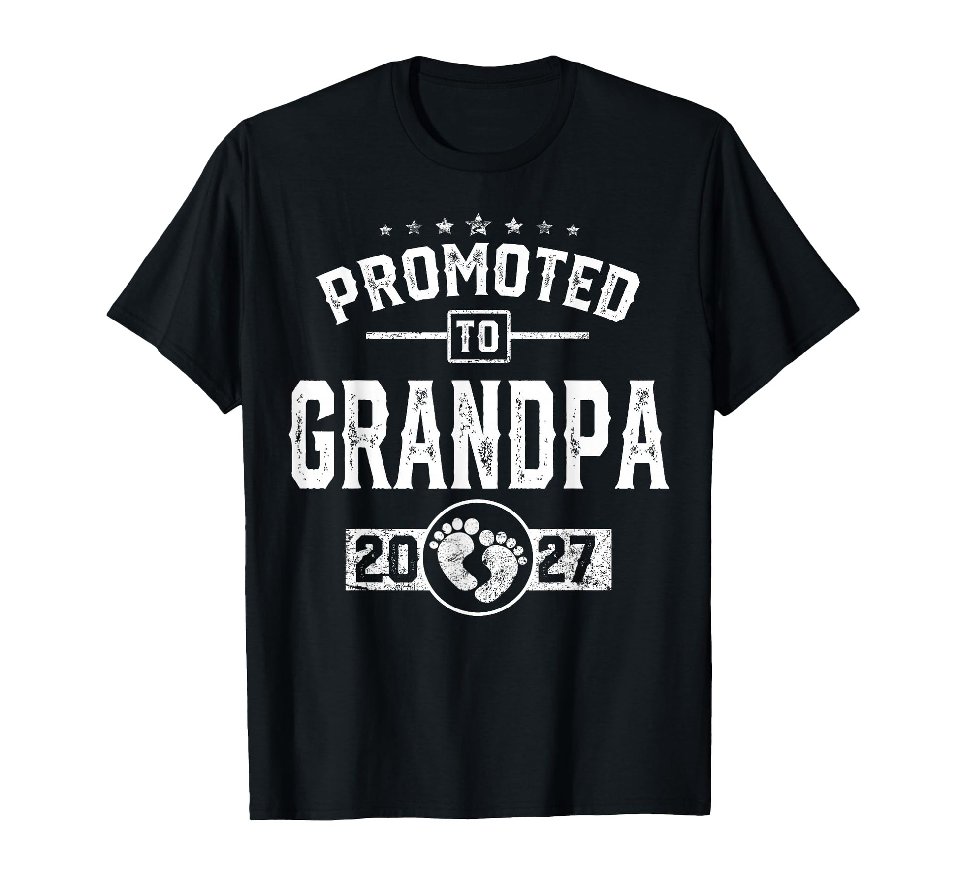 Promoted To Grandpa Est 2027 T-Shirt - Streetwear Style for Adults - T-Shirt, Sweatshirt, Hoodie