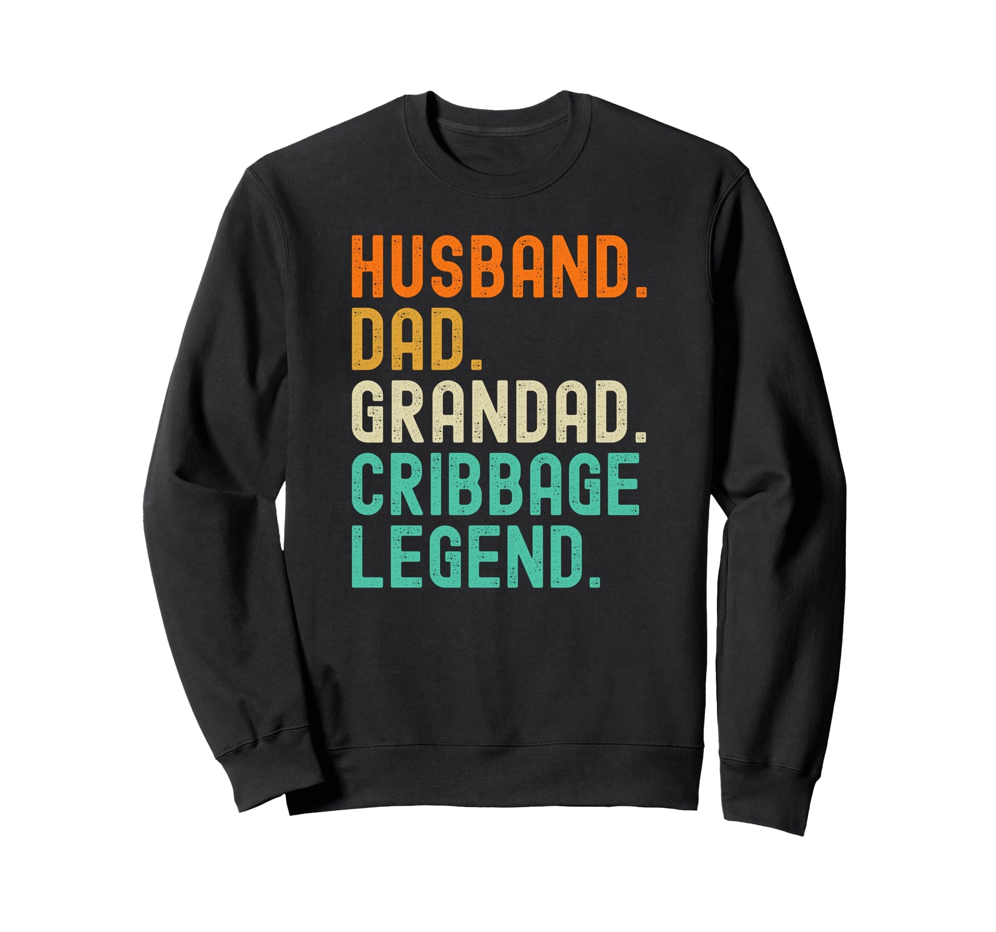 Husband Dad Grandad Cribbage Legend T-Shirt - Graphic Print for Adults - T-Shirt, Sweatshirt, Hoodie