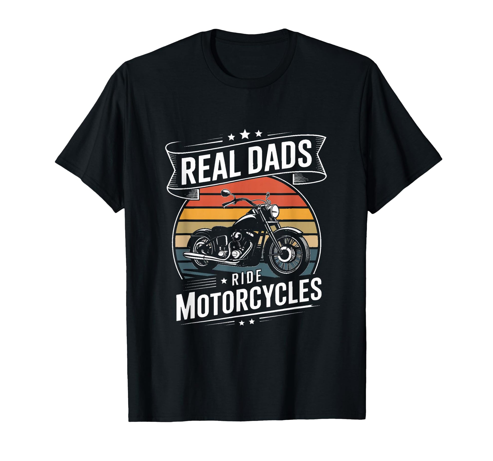 Real Dads Ride Motorcycles Biker Father T-Shirt - Streetwear Style Unisex - T-Shirt, Sweatshirt, Hoodie