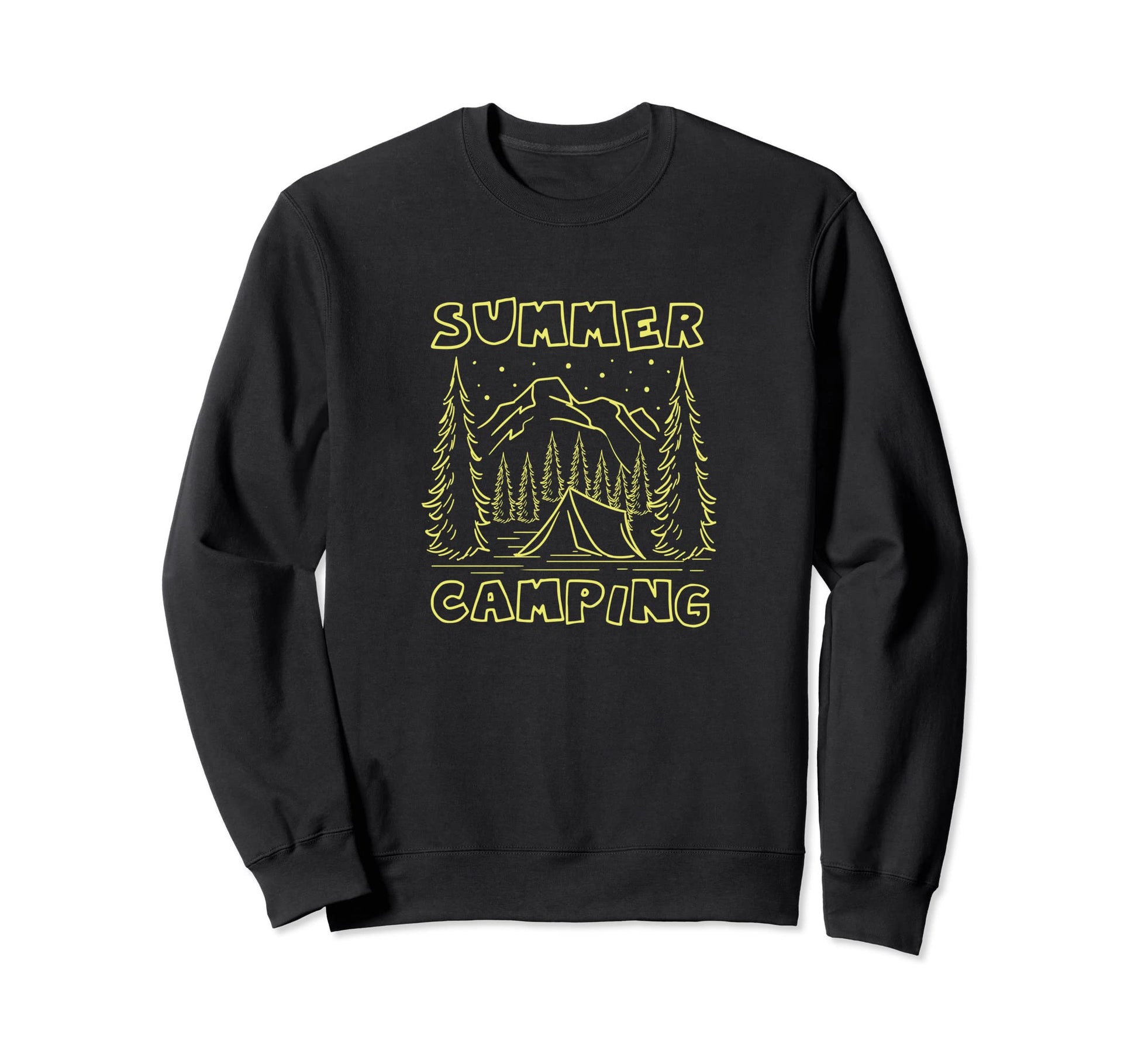 Summer Camping Nature Adventure Hiking Sweatshirt - Novelty Apparel Unisex - T-Shirt, Sweatshirt, Hoodie